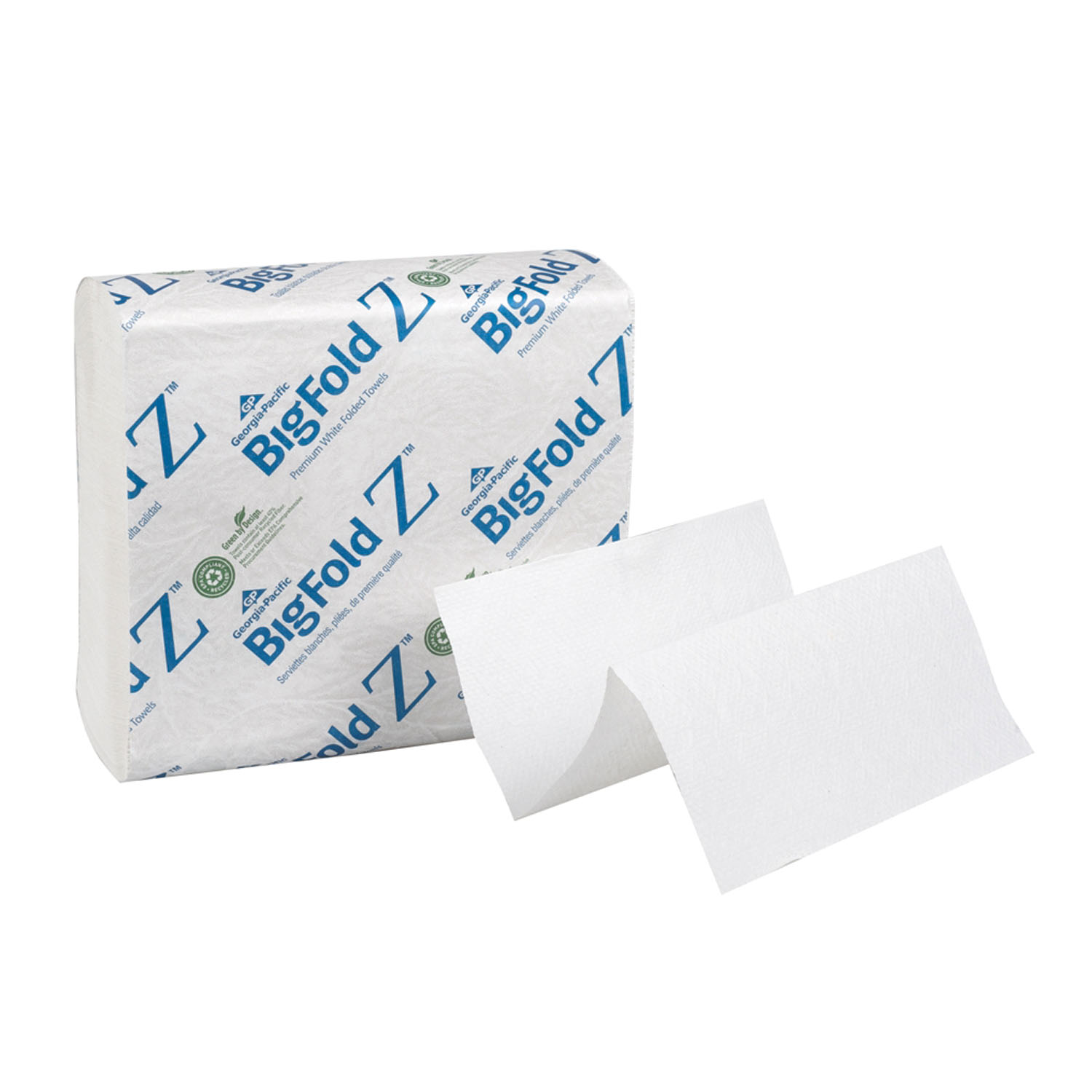 GEORGIA-PACIFIC BIGFOLD Z PREMIUM C-FOLD REPLACEMENT PAPER TOWELS : 20885 CS                                    $55.74 Stocked