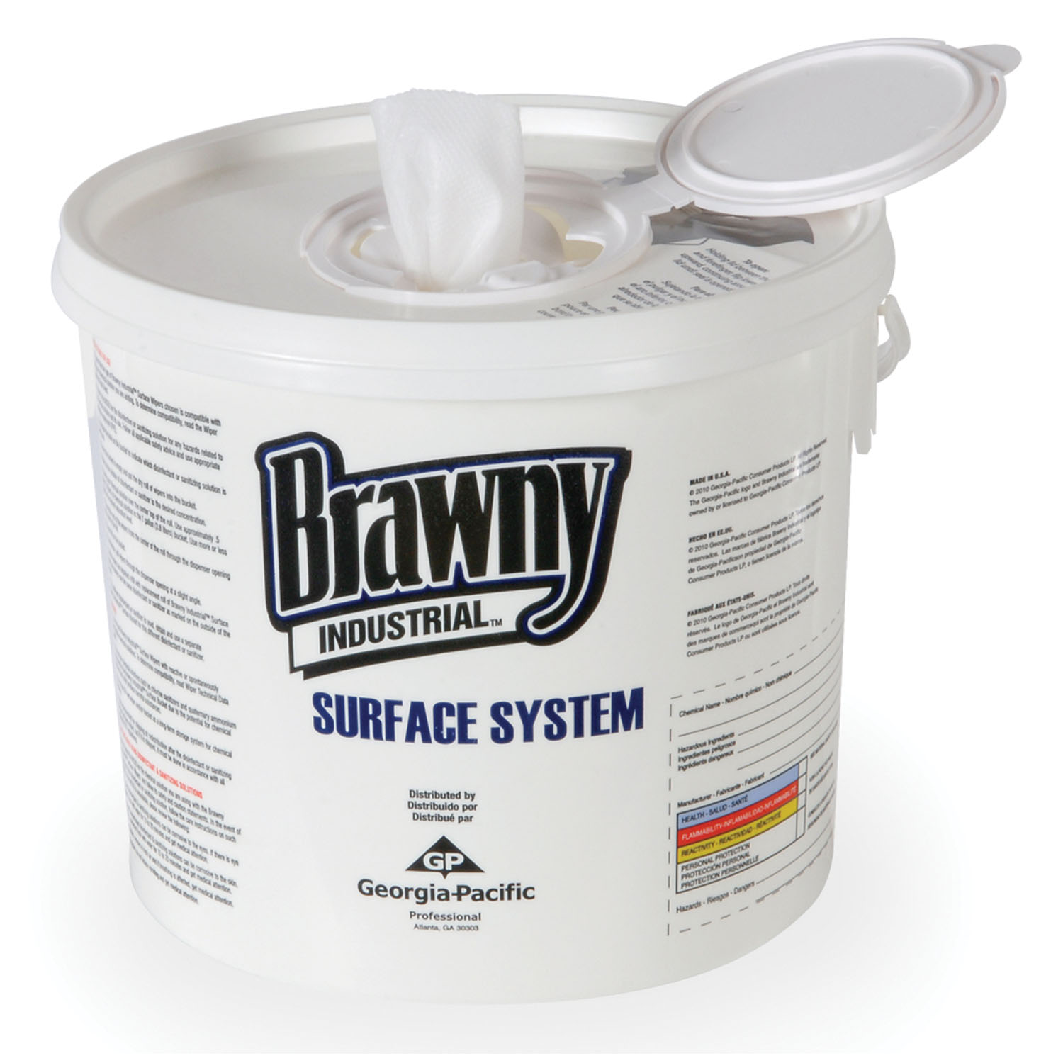 GEORGIA-PACIFIC BRAWNY INDUSTRIAL SURFACE SYSTEM WIPER : 29700 CS                                 $84.02 Stocked