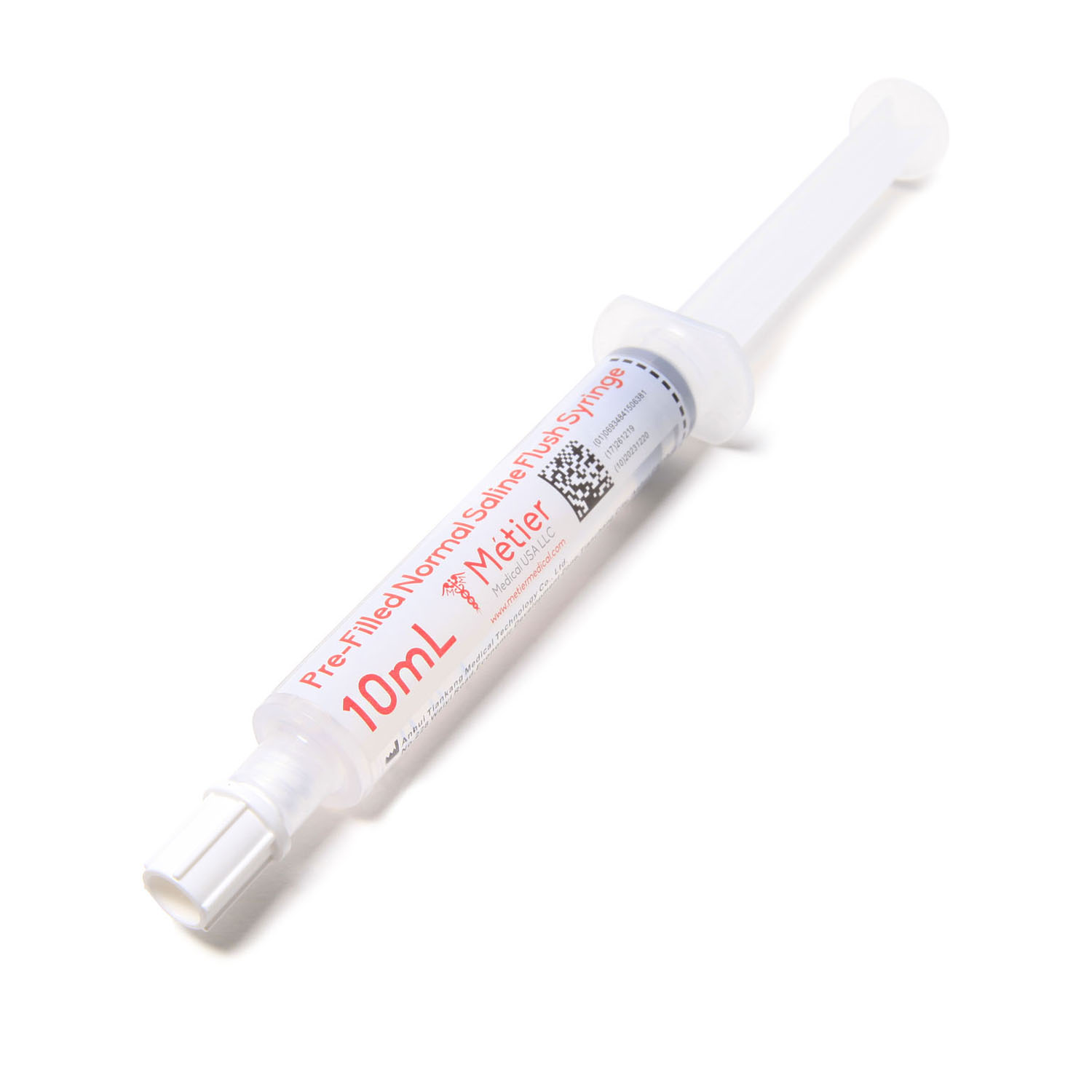 METIER MEDICAL SAFE-T-FLUSH PRE-FILLED SALINE SYRINGE : PF1010 CS                  $100.50 Stocked