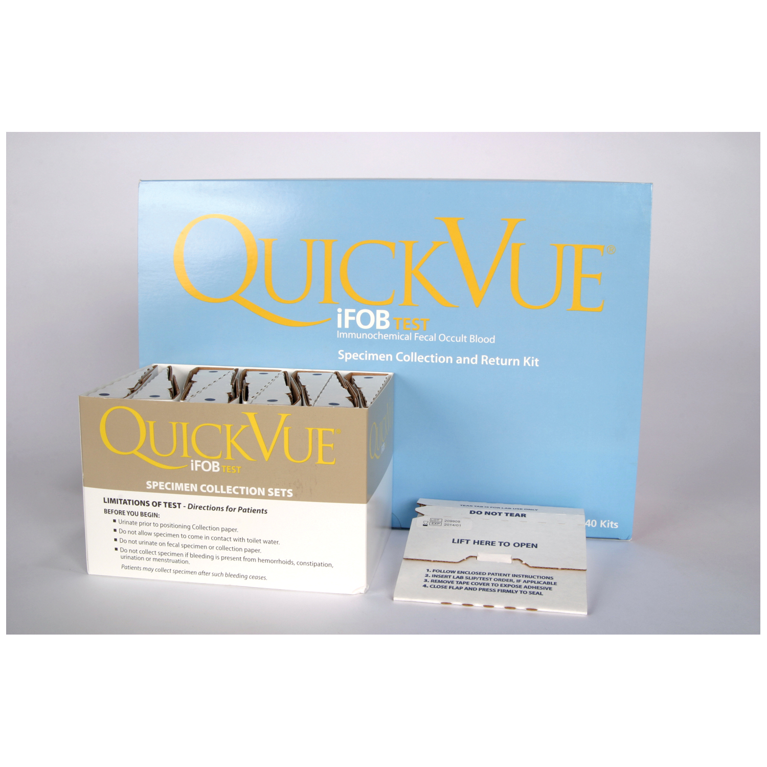 QUIDEL QUICKVUE iFOB TEST KIT : 20204 KT                         $235.46 Stocked