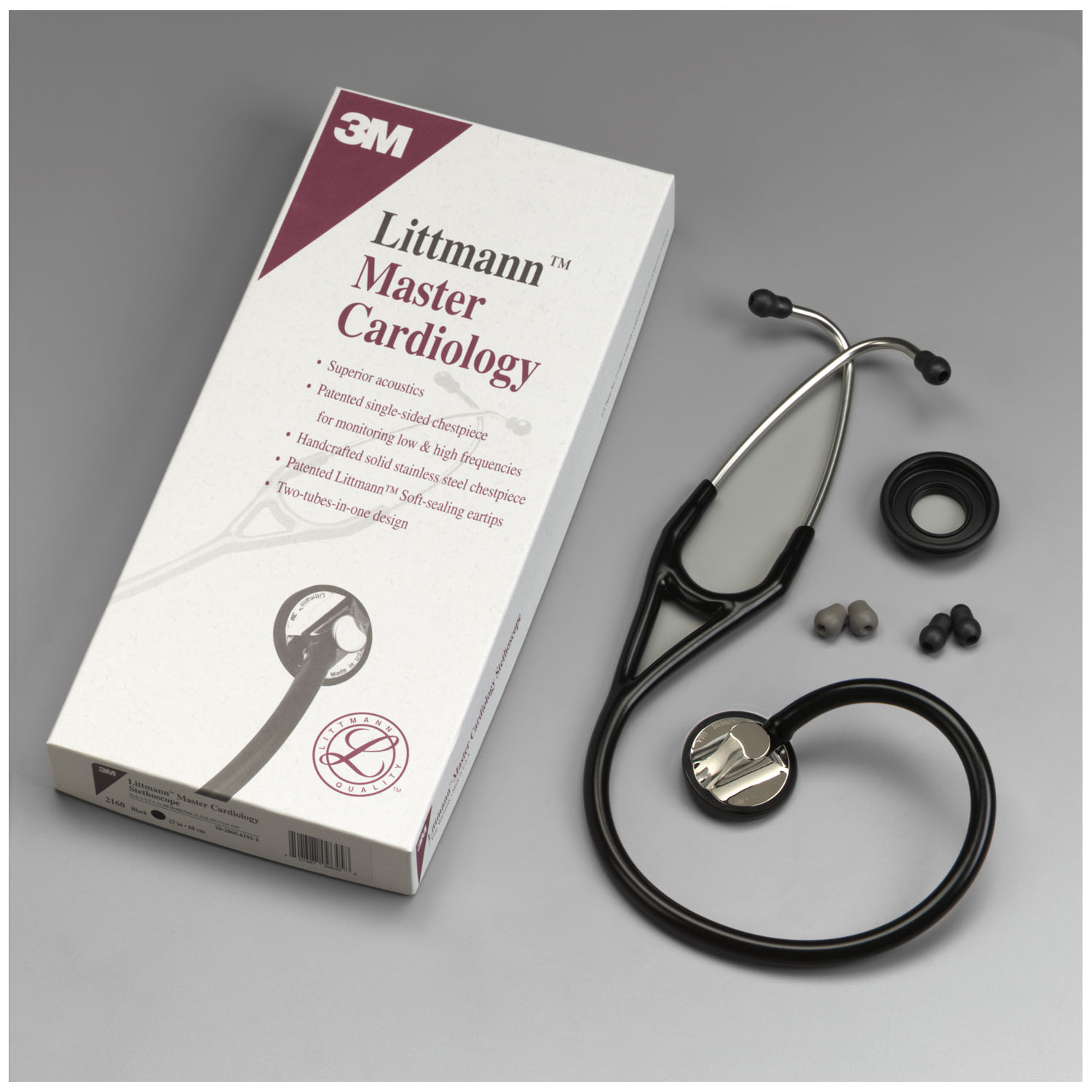 SOLVENTUM LITTMANN MASTER CARDIOLOGY STETHOSCOPE : 2160 EA                       $271.51 Stocked