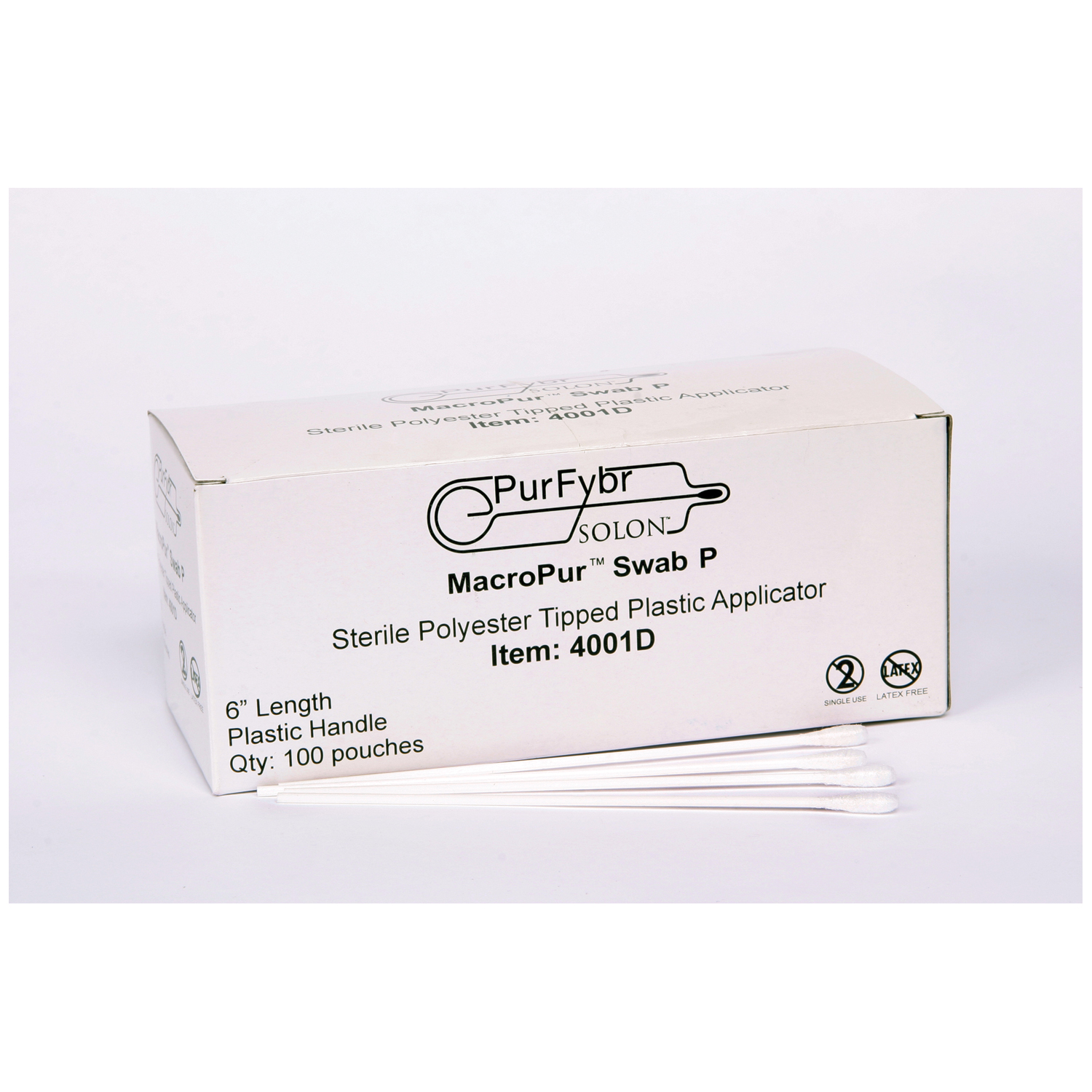 AMD MEDICOM SOLON POLYESTER-TIPPED SWAB : 4001D BX $13.51 Stocked