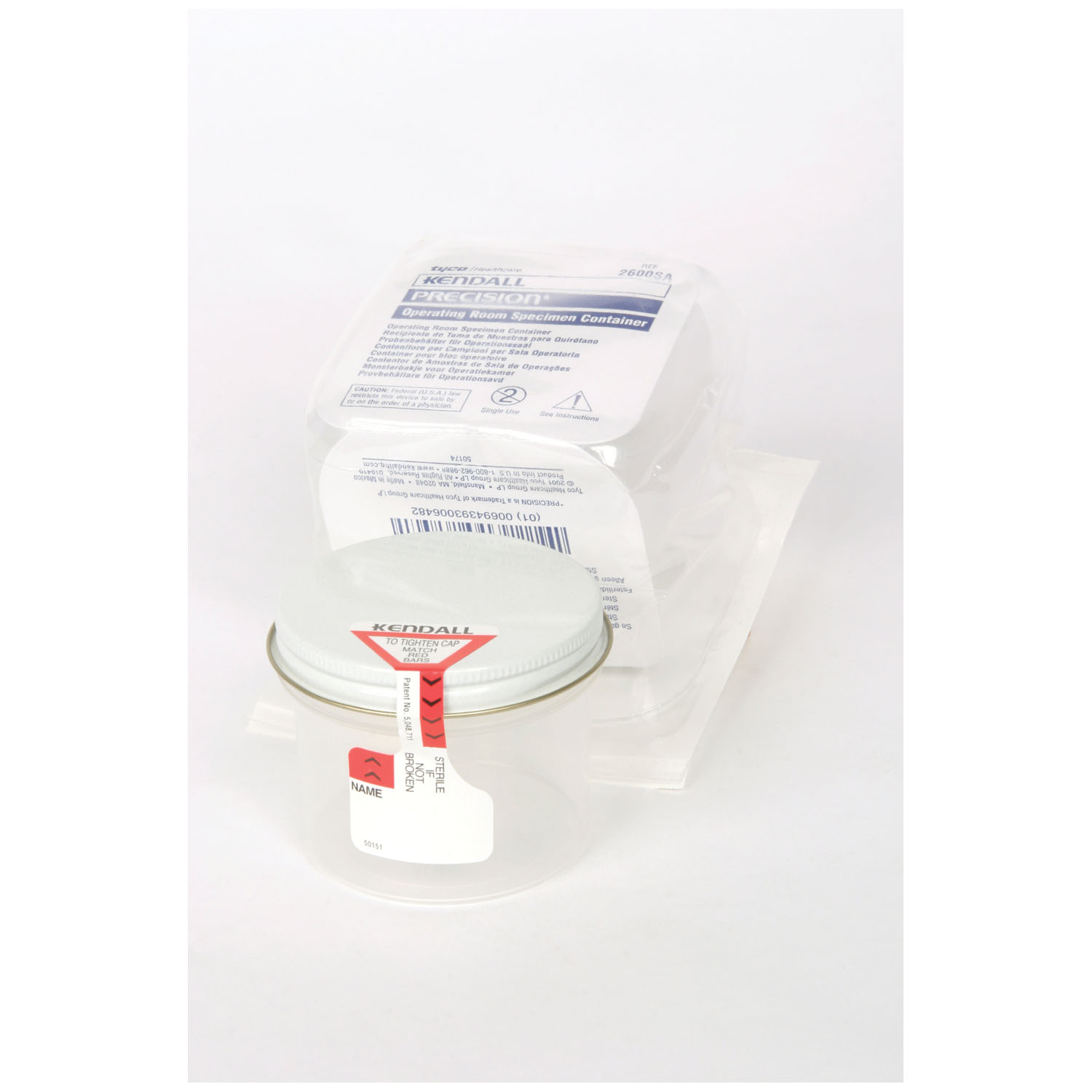 CARDINAL HEALTH PRECISION SPECIMEN CONTAINERS : 2600SA CS           $162.54 Stocked