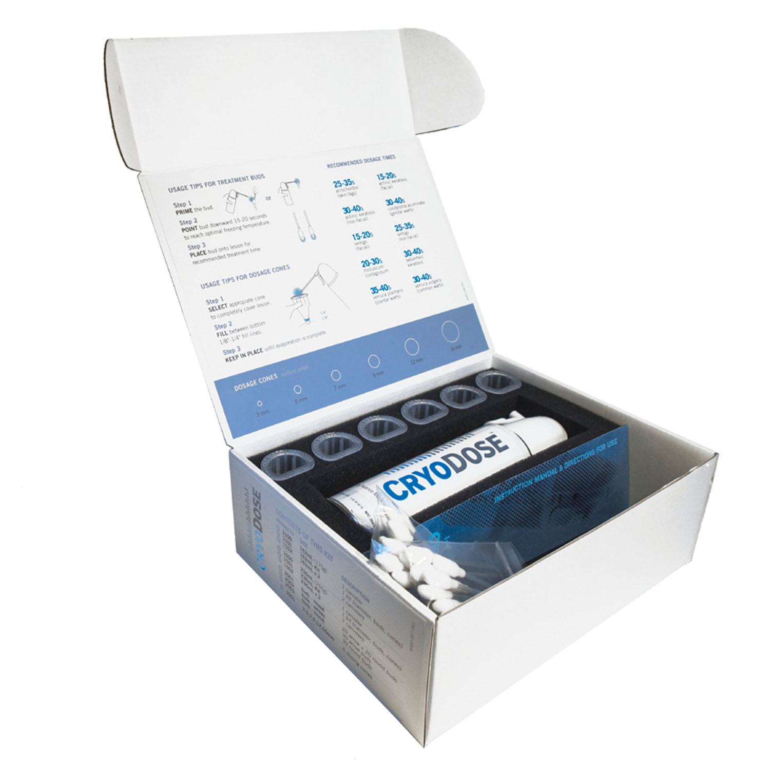 NUANCE MEDICAL CRYODOSE V PORTABLE CRYOSURGICAL SYSTEM TREATMENT KIT : 1501 KT       $383.05 Stocked