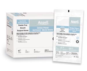 ANSELL GAMMEX NON-LATEX PI MICRO WHITE SURGICAL GLOVES : 20685985 BX              $157.93 Stocked