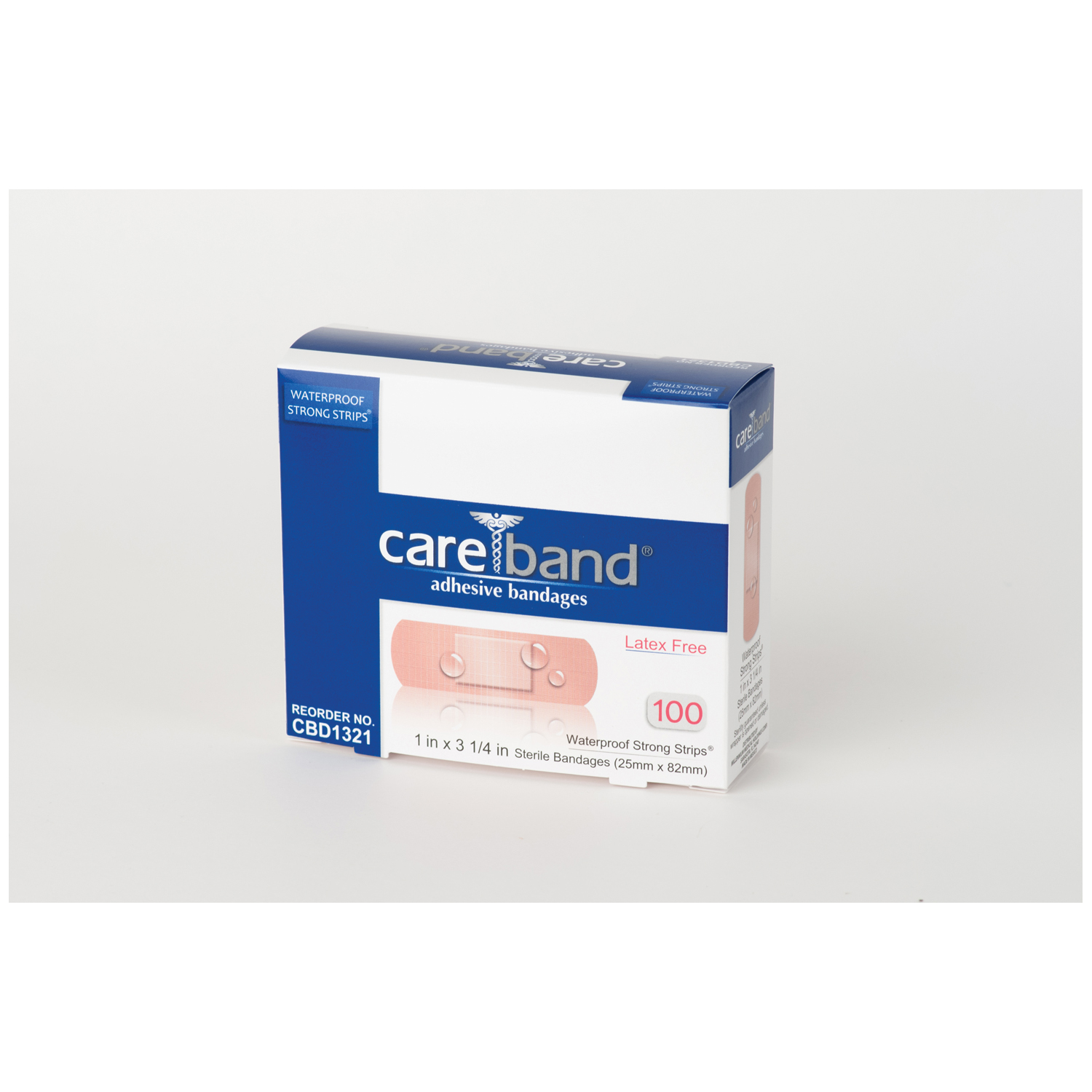 ASO CAREBAND WATERPROOF BANDAGES : CBD1321 CS        $57.73 Stocked