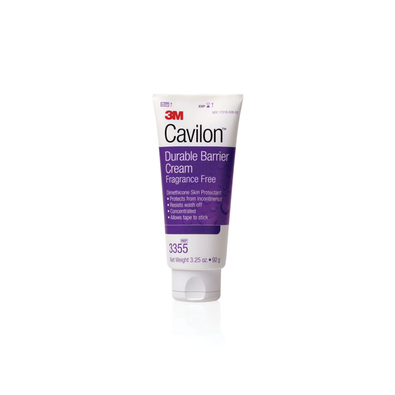 SOLVENTUM CAVILON DURABLE BARRIER CREAM : 3355 EA   $7.24 Stocked