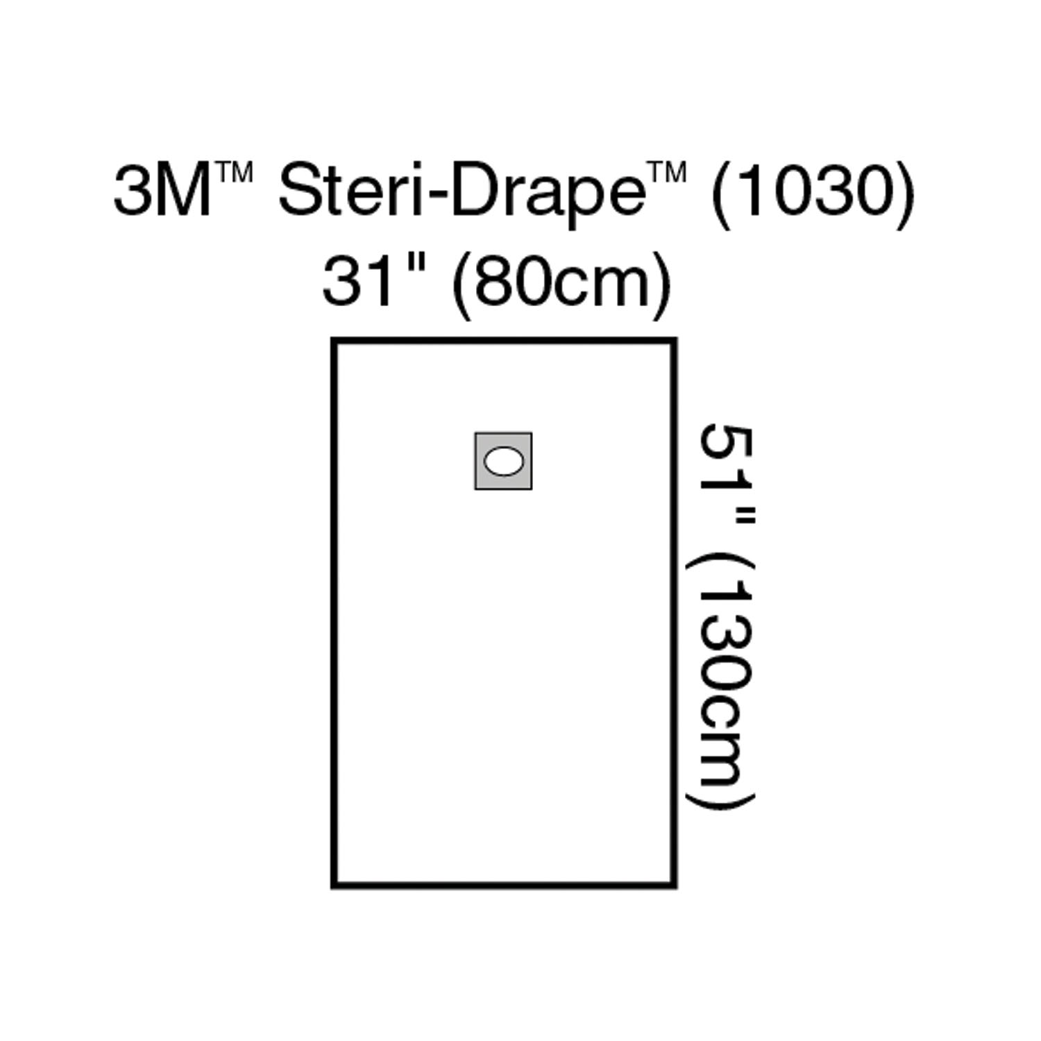 SOLVENTUM STERI-DRAPE OPHTHALMIC SURGICAL DRAPES : 1030 BX   $81.06 Stocked