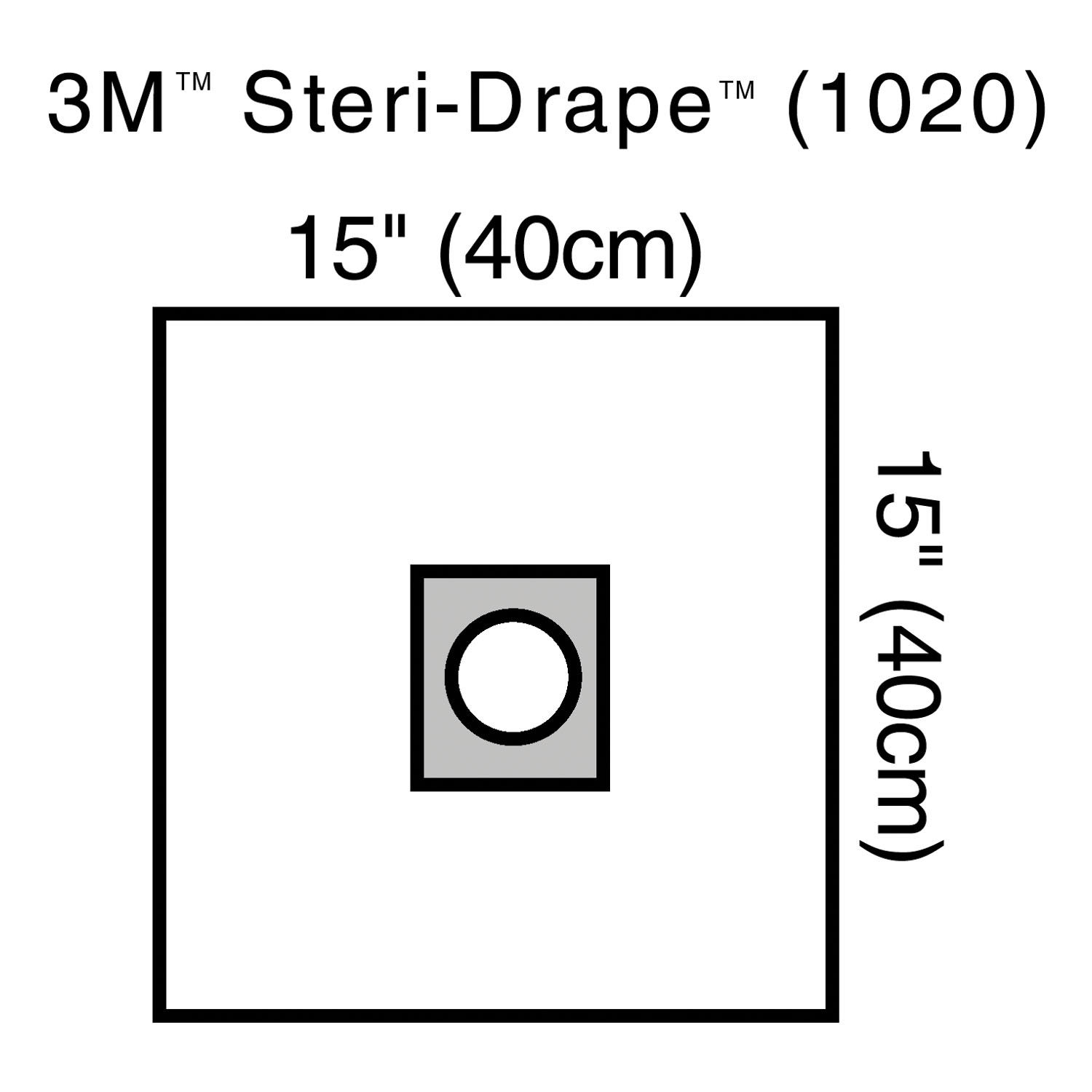 SOLVENTUM STERI-DRAPE OPHTHALMIC SURGICAL DRAPES : 1020 BX $39.98 Stocked