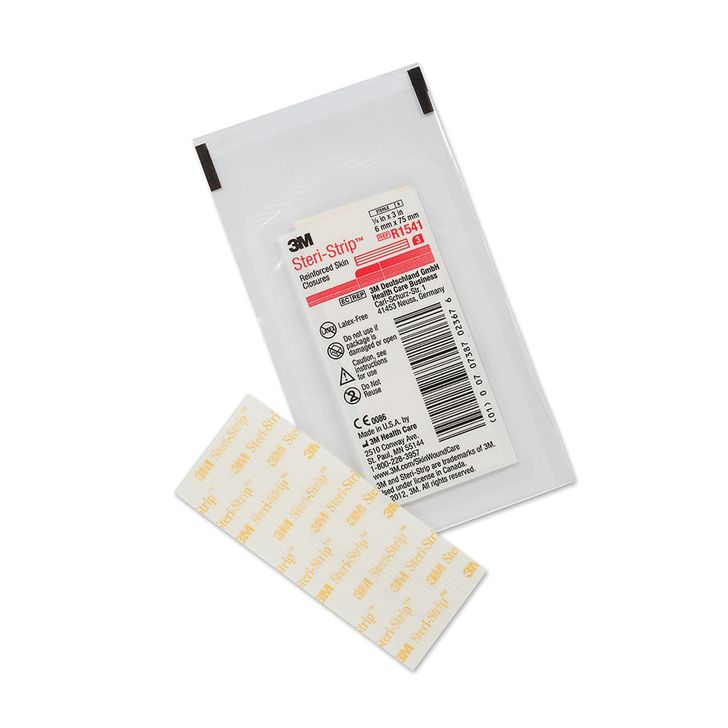 SOLVENTUM STERI-STRIP ADHESIVE SKIN CLOSURES : R1541 CS     $218.42 Stocked