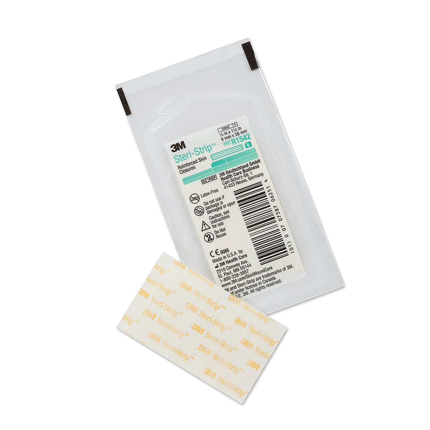 SOLVENTUM STERI-STRIP ADHESIVE SKIN CLOSURES : R1542 BX       $64.28 Stocked