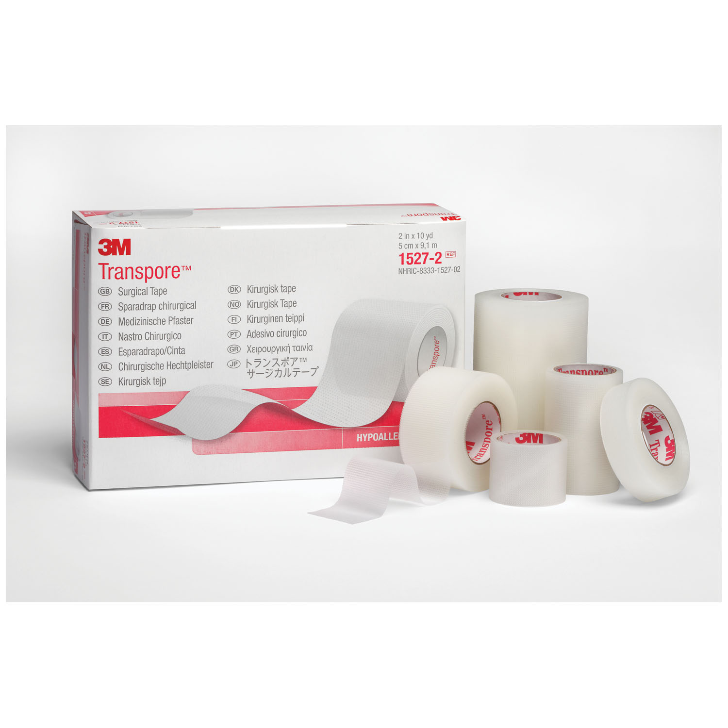 SOLVENTUM TRANSPORE SURGICAL TAPE : 1527-2 CS                  $165.76 Stocked