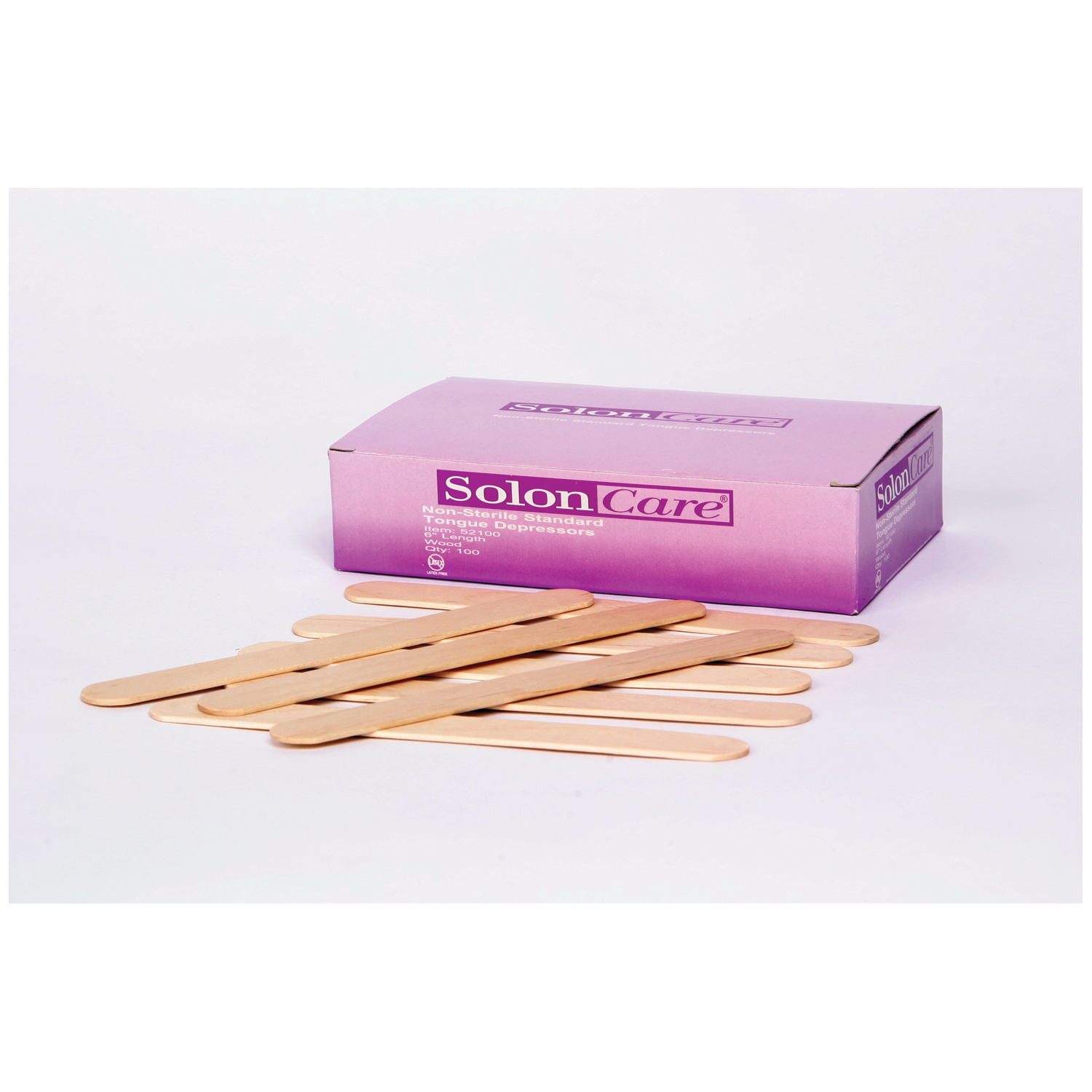 AMD MEDICOM SOLON CARE TONGUE DEPRESSORS : 52100 BX        $2.43 Stocked