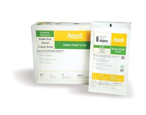 ANSELL GAMMEX NON-LATEX POWDER-FREE STERILE NEOPRENE SURGICAL GLOVES : 8517 BX                       $156.96 Stocked