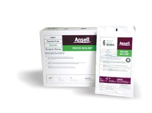 ANSELL ENCORE ACCLAIM POWDER-FREE LATEX SURGICAL GLOVES : 5795006 CS                       $268.00 Stocked