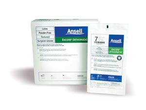 ANSELL ENCORE POWDER-FREE ORTHOPAEDIC STERILE SURGICAL GLOVES : 5788005 CS                       $268.00 Stocked