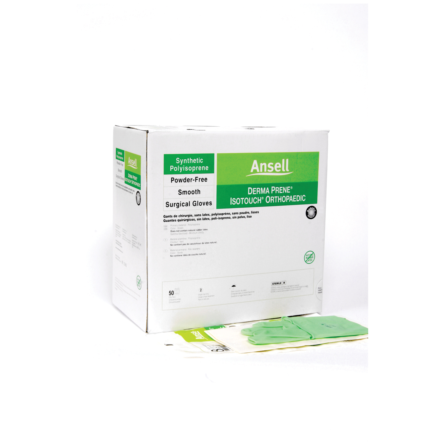 ANSELL GAMMEX NON-LATEX PI ORTHO GLOVES : 20686560 BX     $145.92 Stocked