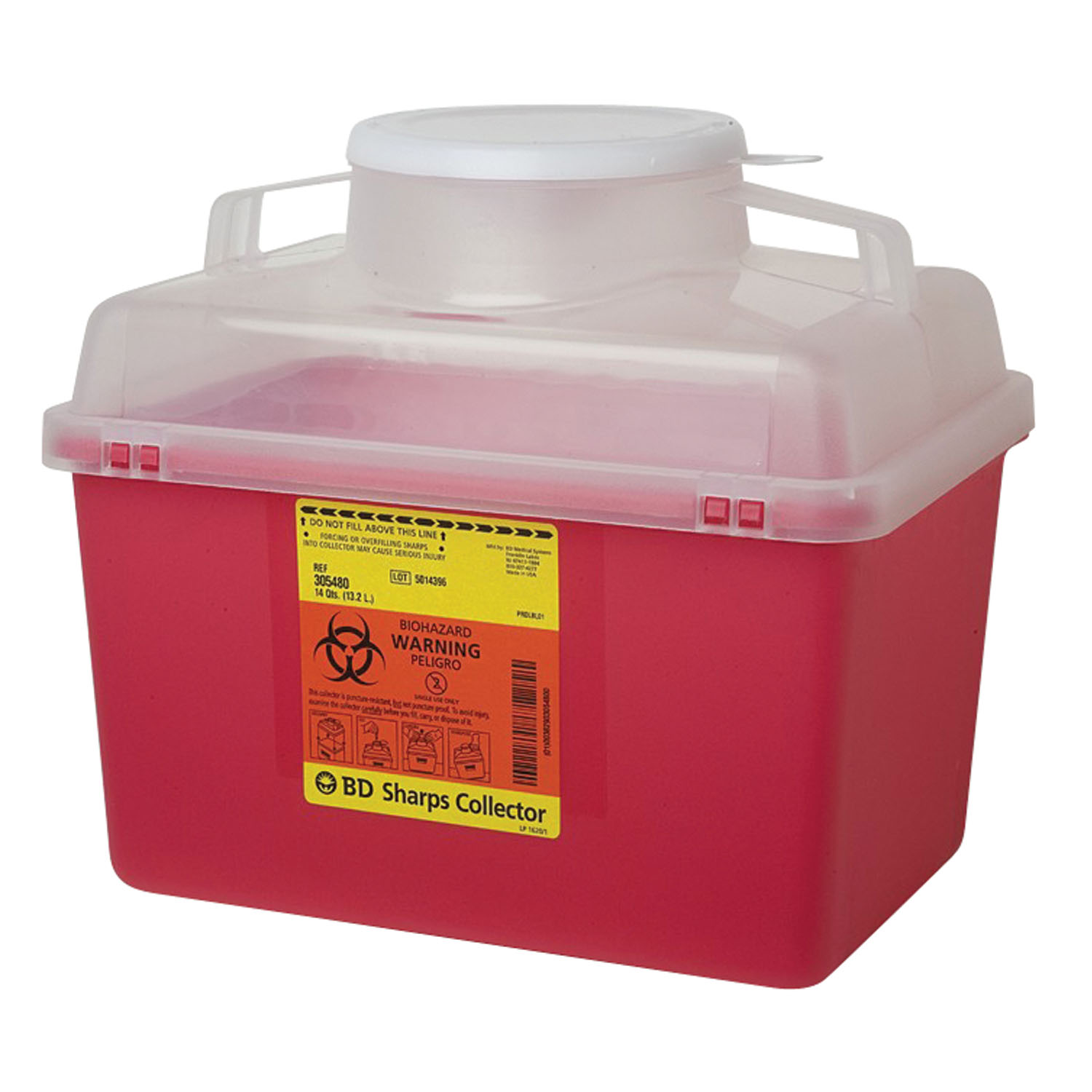 BD MULTI-USE NESTABLE SHARPS COLLECTORS : 305457 EA   $20.51 Stocked