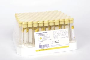 BD VACUTAINER ACD GLASS TUBES : 364606 BX $131.53 Stocked