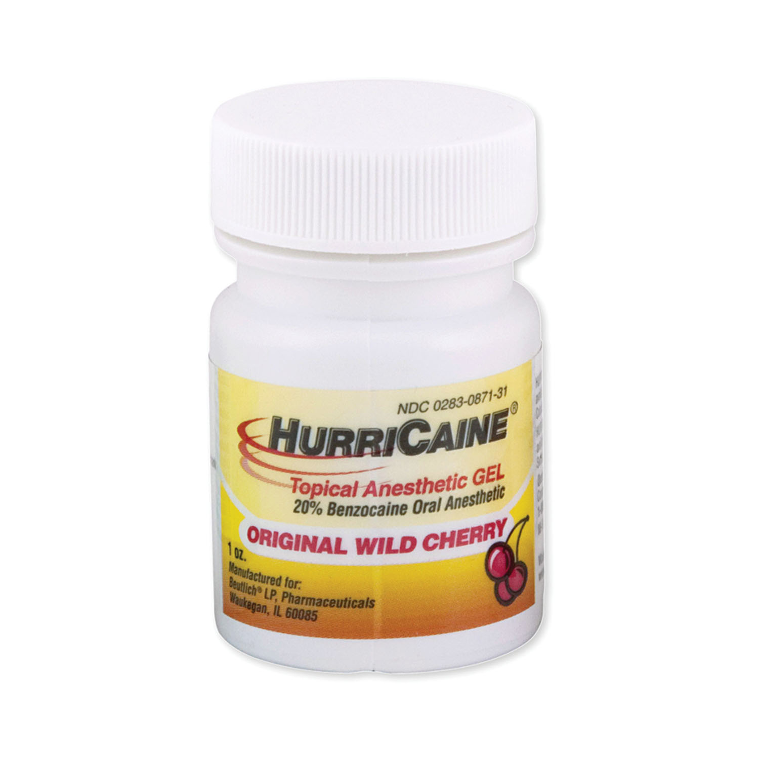 BEUTLICH HURRICAINE TOPICAL ANESTHETIC : 0283-0569-31 EA $9.11 Stocked