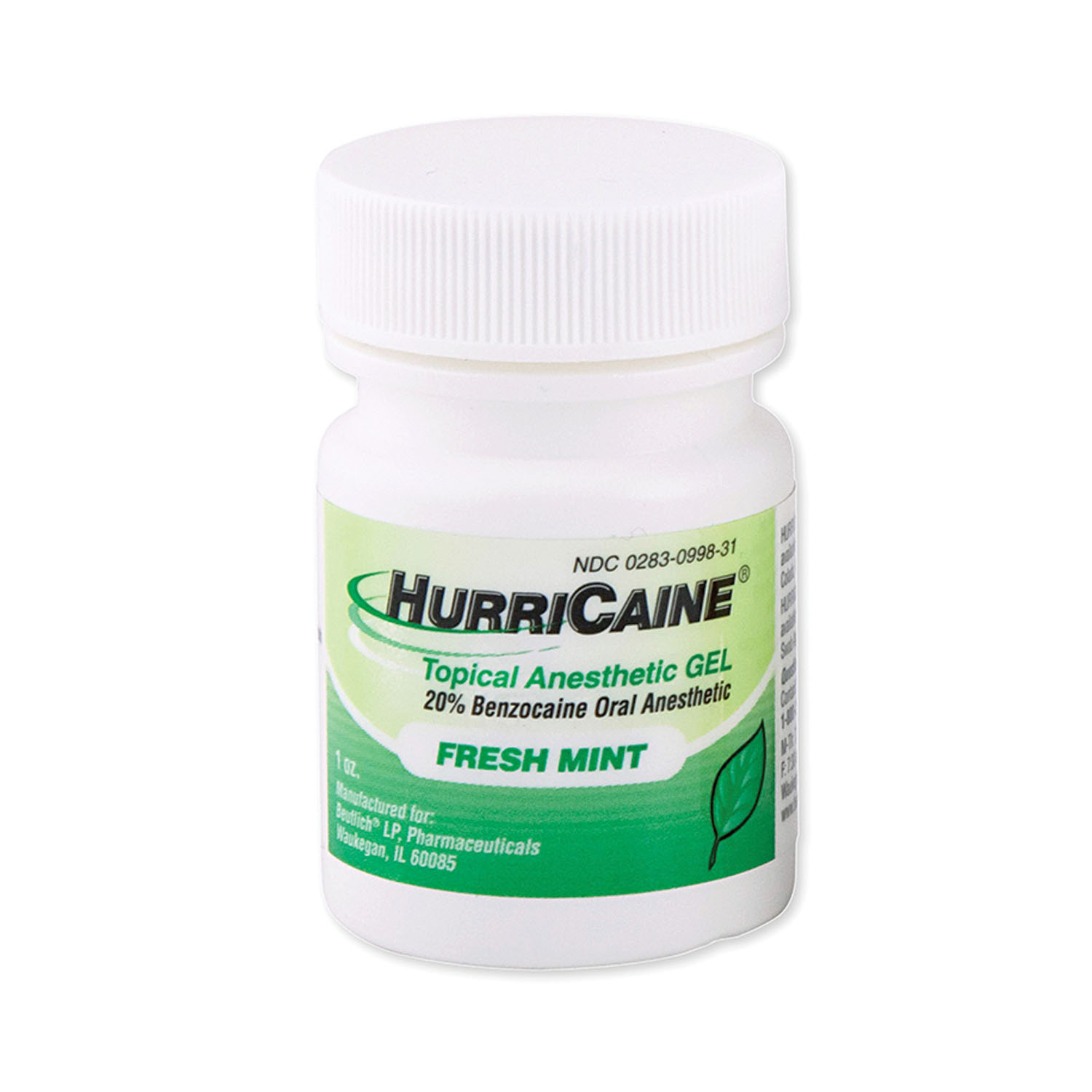 BEUTLICH HURRICAINE TOPICAL ANESTHETIC : 0283-0998-31 EA $9.11 Stocked