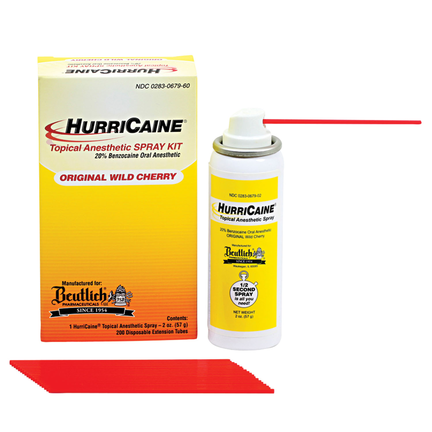 BEUTLICH HURRICAINE TOPICAL ANESTHETIC : 0283-0679-60 EA   $44.96 Stocked