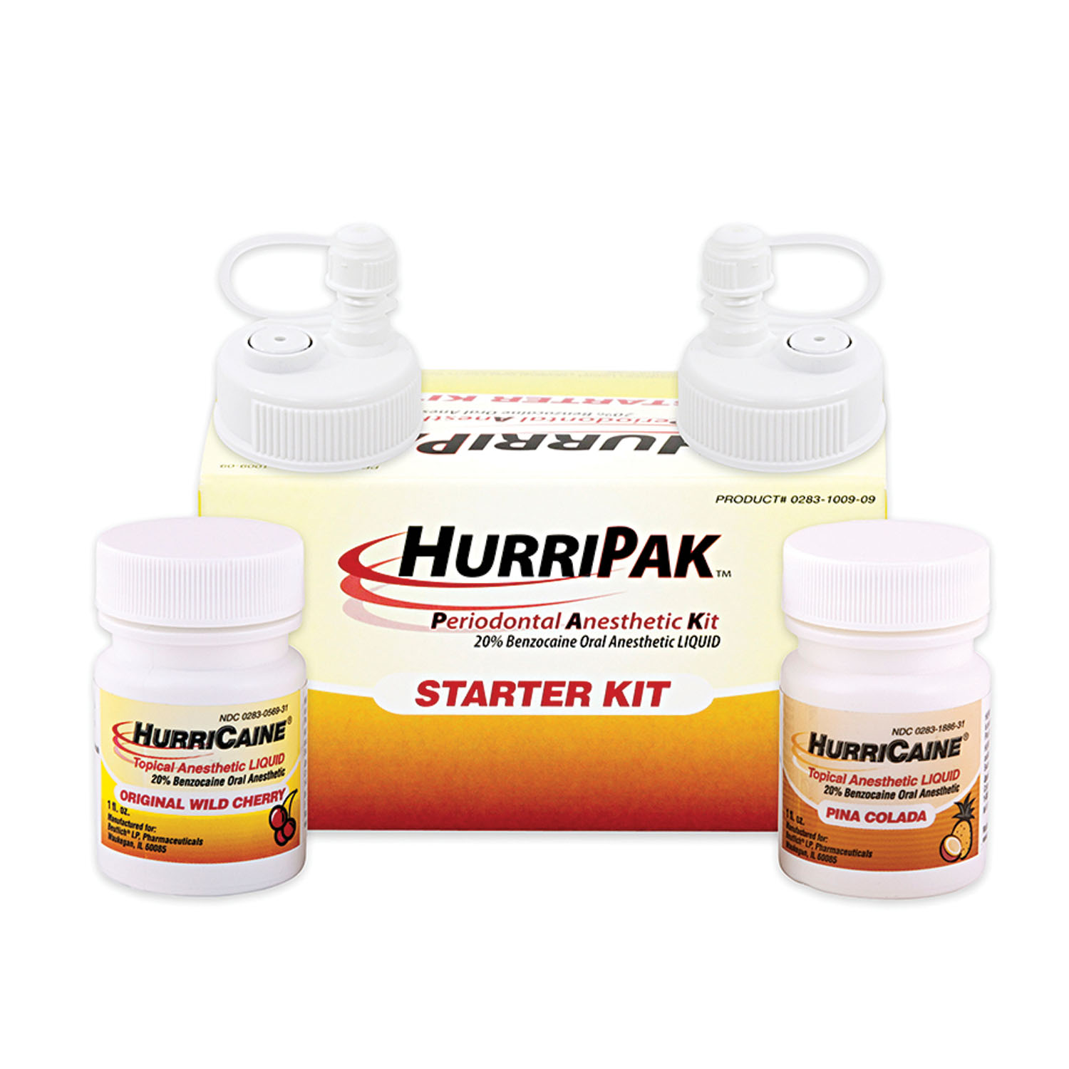 BEUTLICH HURRIPAK PERIODONTAL ANESTHETIC STARTER KIT : 0283-1009-09 KT     $123.75 Stocked