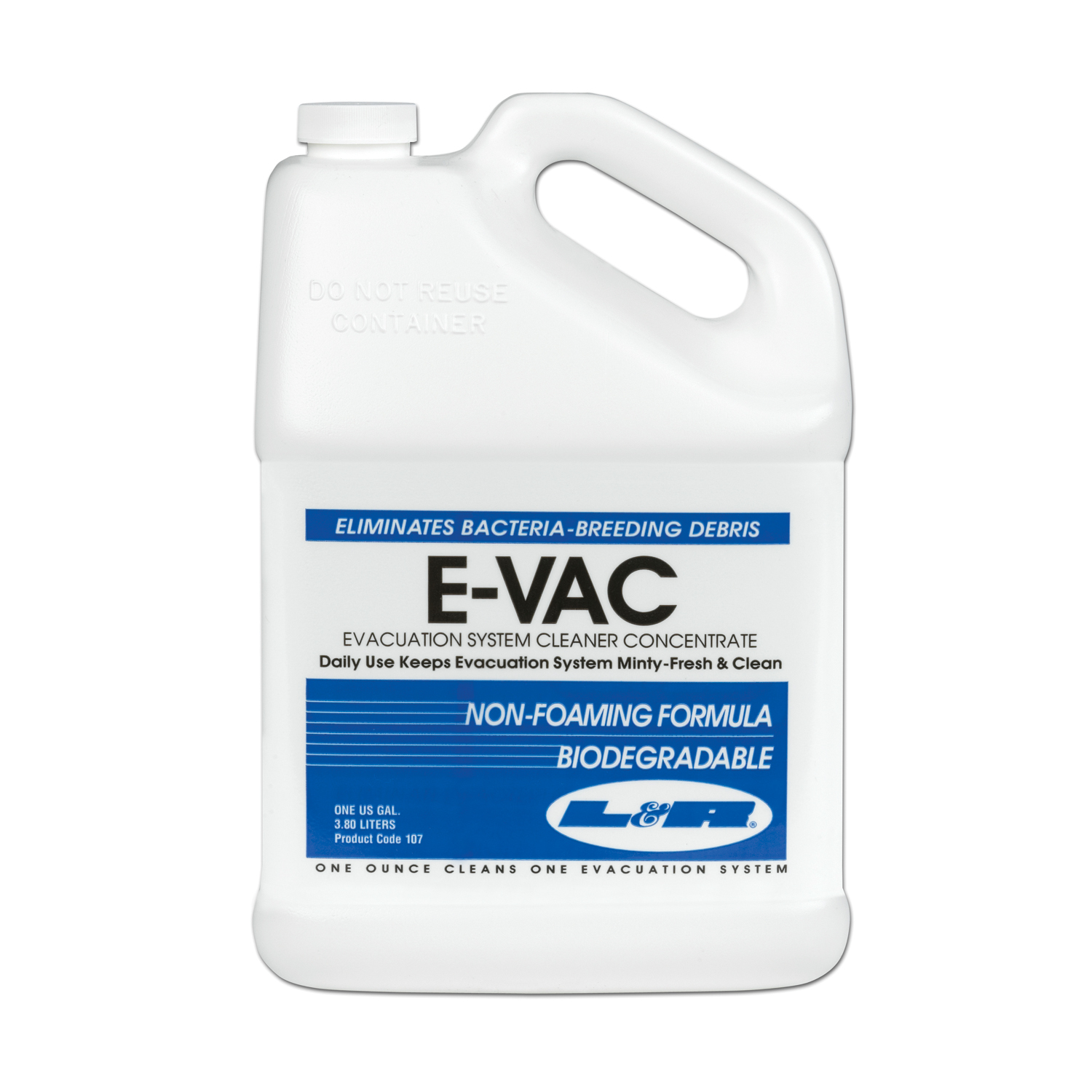 L&R E-VAC EVACUATION SYSTEM CLEANER CONCENTRATE : 107 EA                   $50.88 Stocked