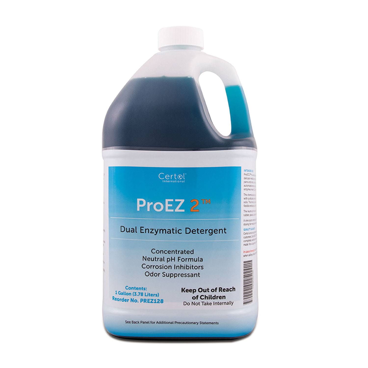 CERTOL PROEZ 2 DUAL ENZYMATIC INSTRUMENT DETERGENT : PREZ128 EA $63.40 Stocked