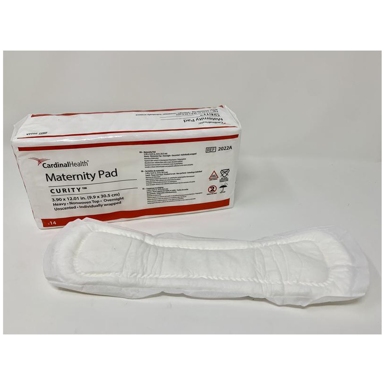 CARDINAL HEALTH CURITY MATERNITY PADS : 2022A BG    $2.64 Stocked