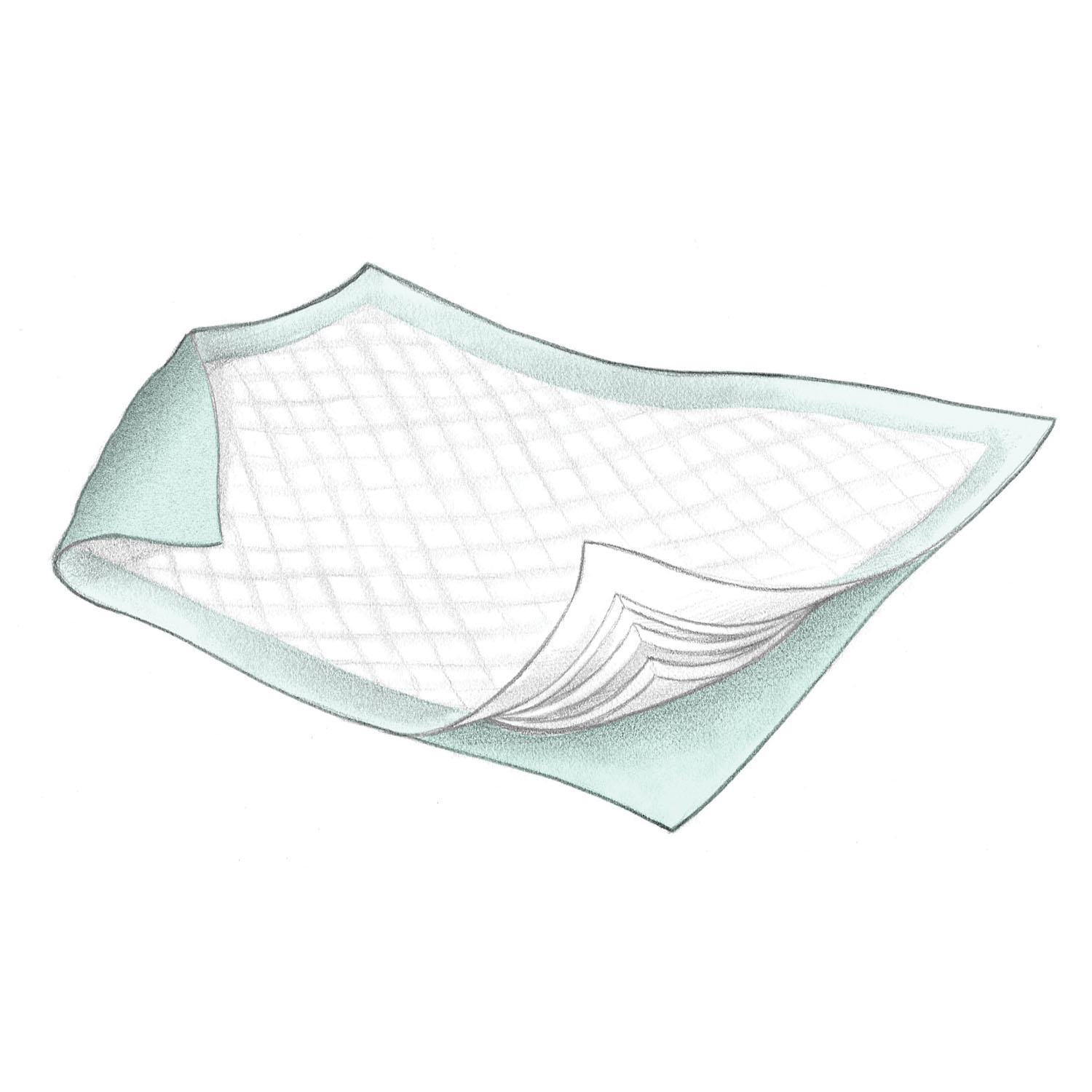 CARDINAL HEALTH FLUFF & POLYMER UNDERPADS : 948 BG                       $6.86 Stocked