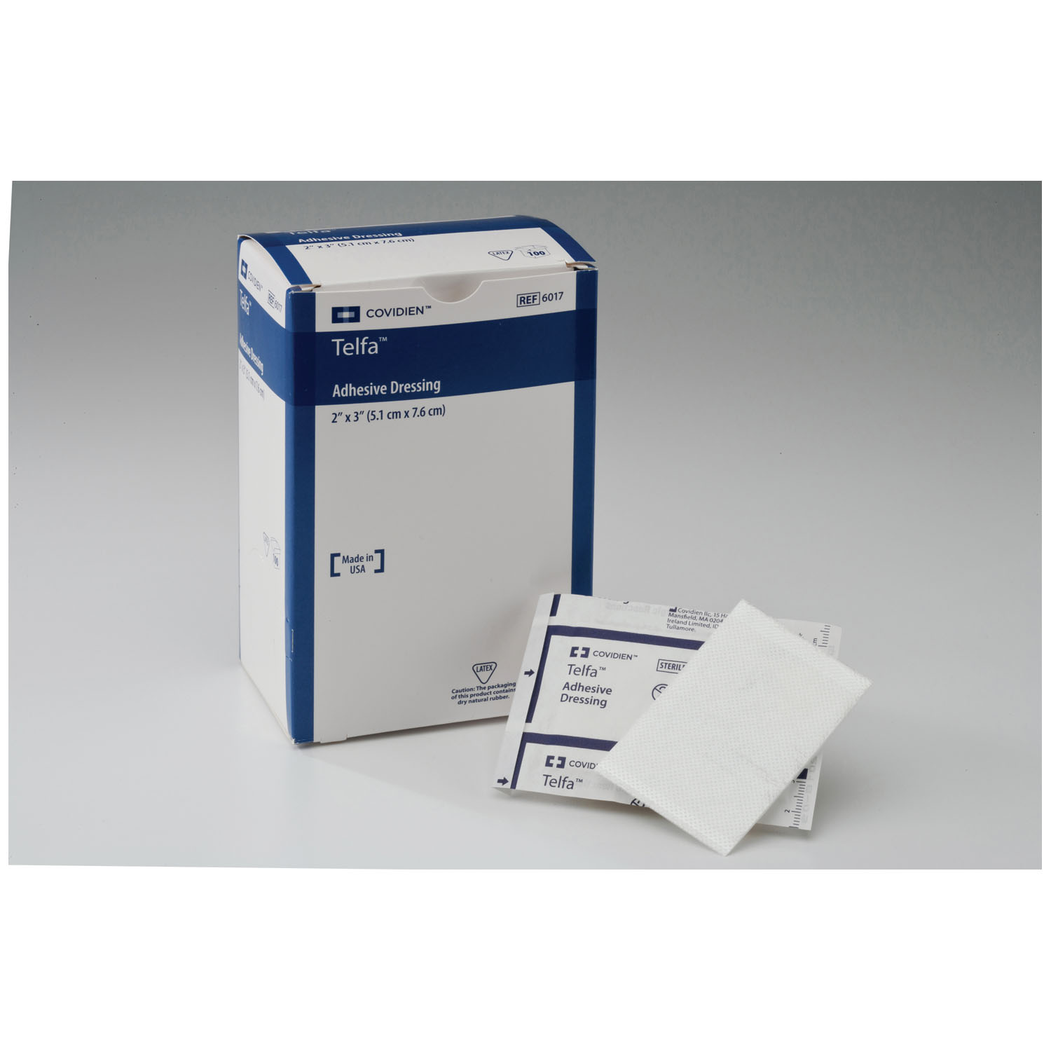 CARDINAL HEALTH TELFA OUCHLESS ADHESIVE DRESSINGS : 6017 BX        $17.05 Stocked