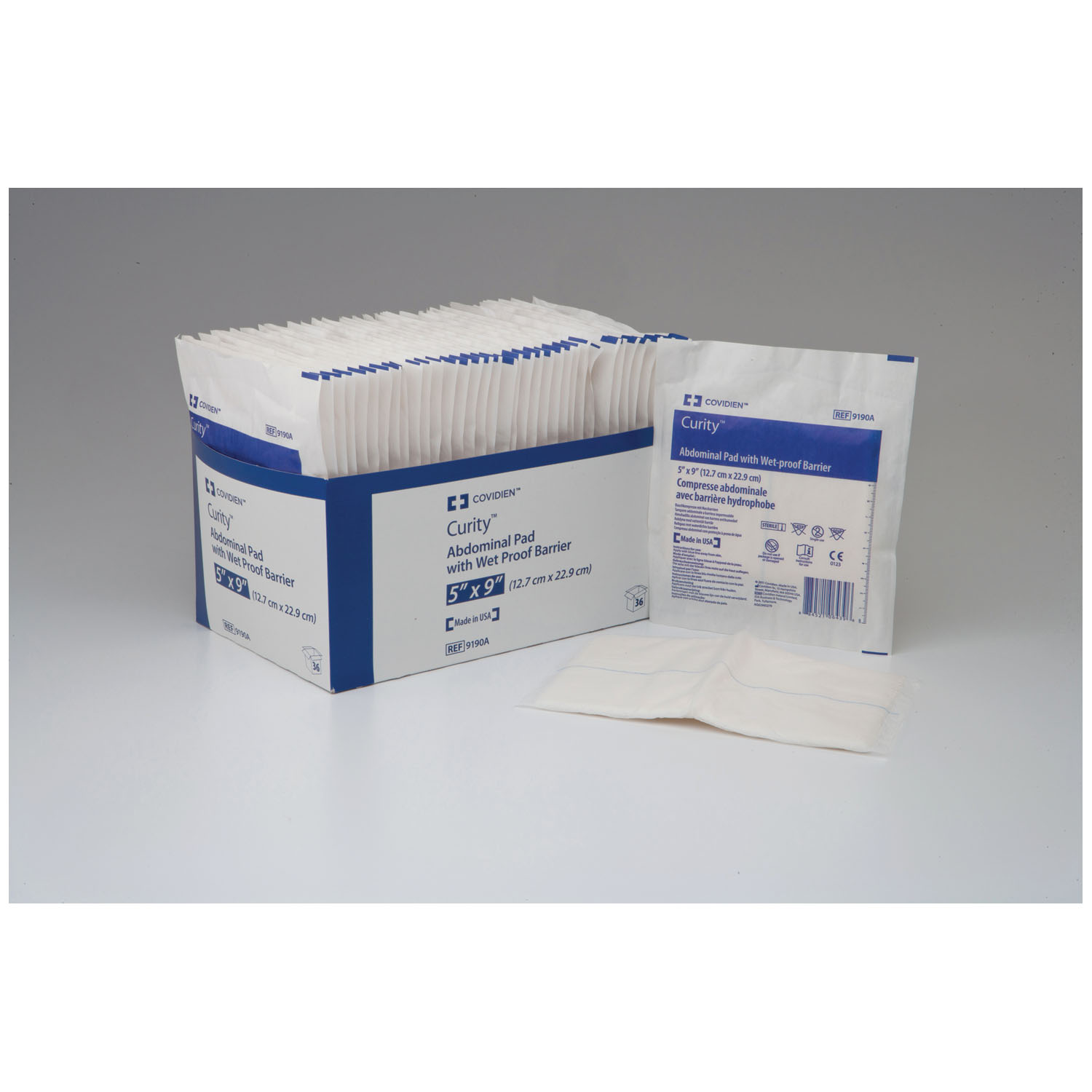 CARDINAL HEALTH CURITY ABDOMINAL PADS : 9194A CS                  $103.07 Stocked