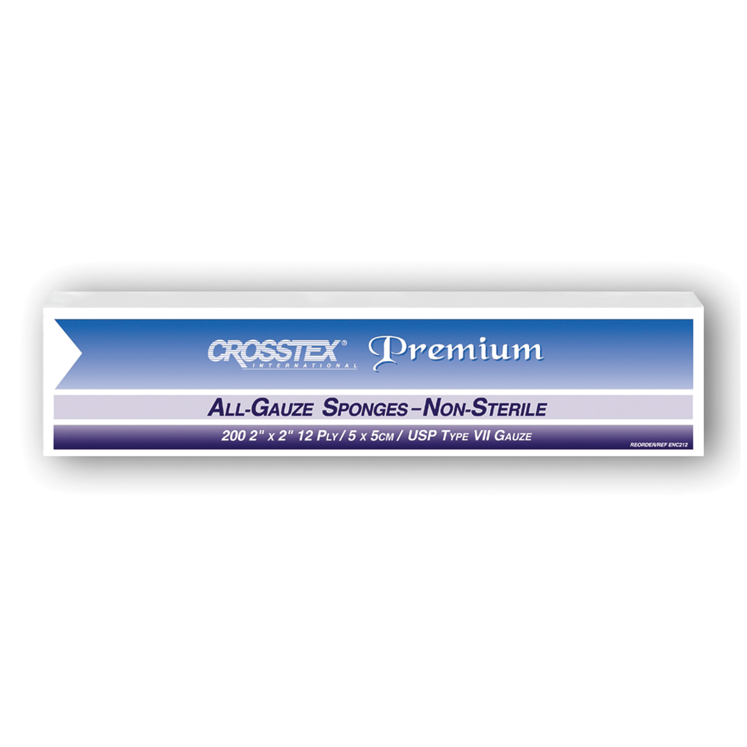 CROSSTEX ALL GAUZE PREMIUM NON-STERILE SPONGES : ENC212 CS     $89.12 Stocked