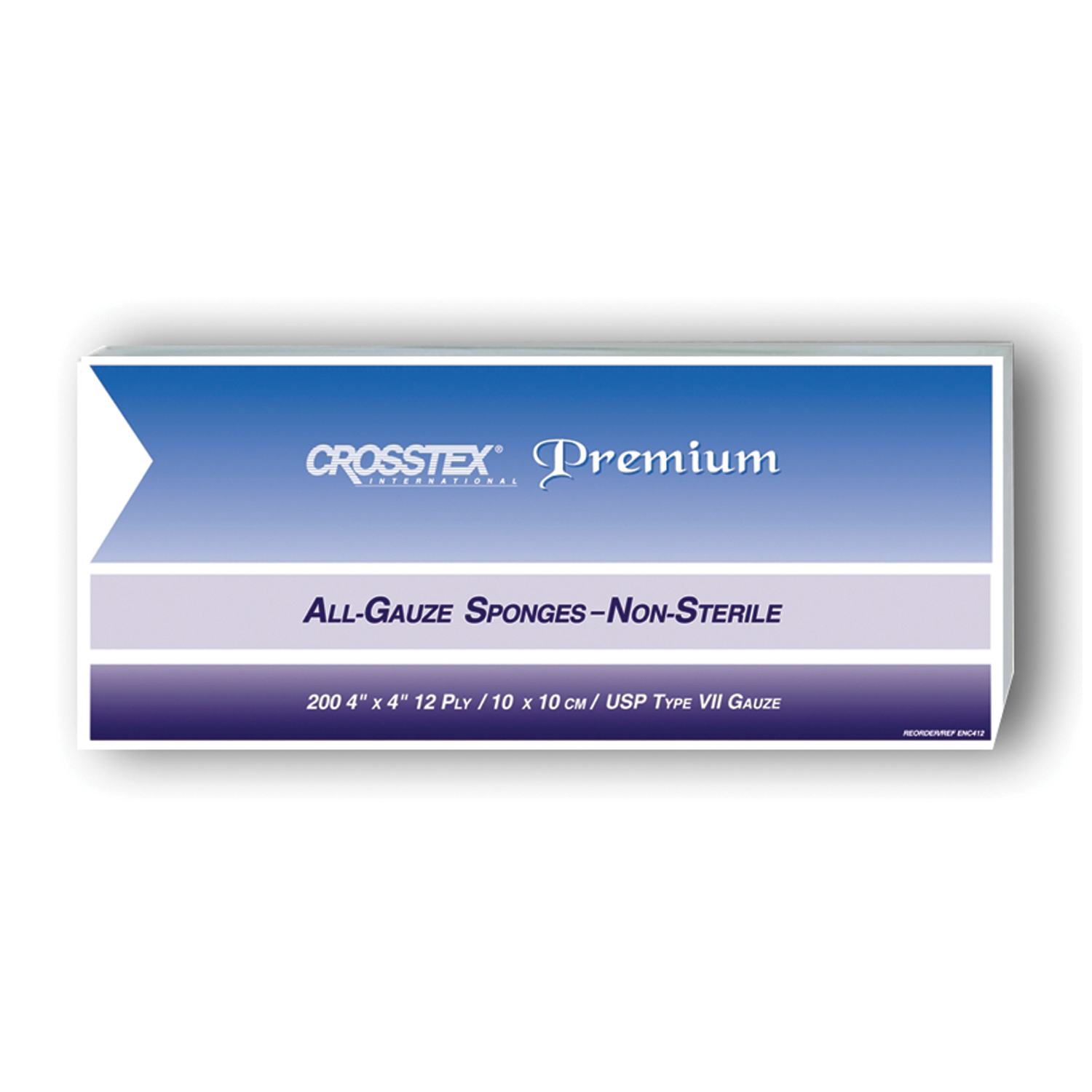 CROSSTEX ALL GAUZE PREMIUM NON-STERILE SPONGES : ENC412 CS $74.21 Stocked