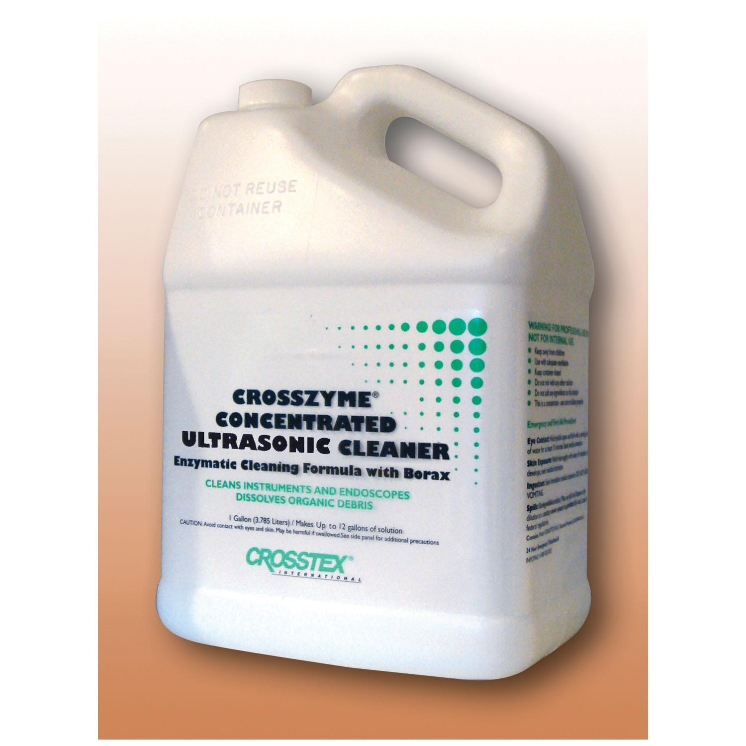 CROSSTEX CROSSZYME ENZYMATIC PRESOAK & ULTRASONIC CLEANER/DETERGENT : JEZ EA        $39.44 Stocked