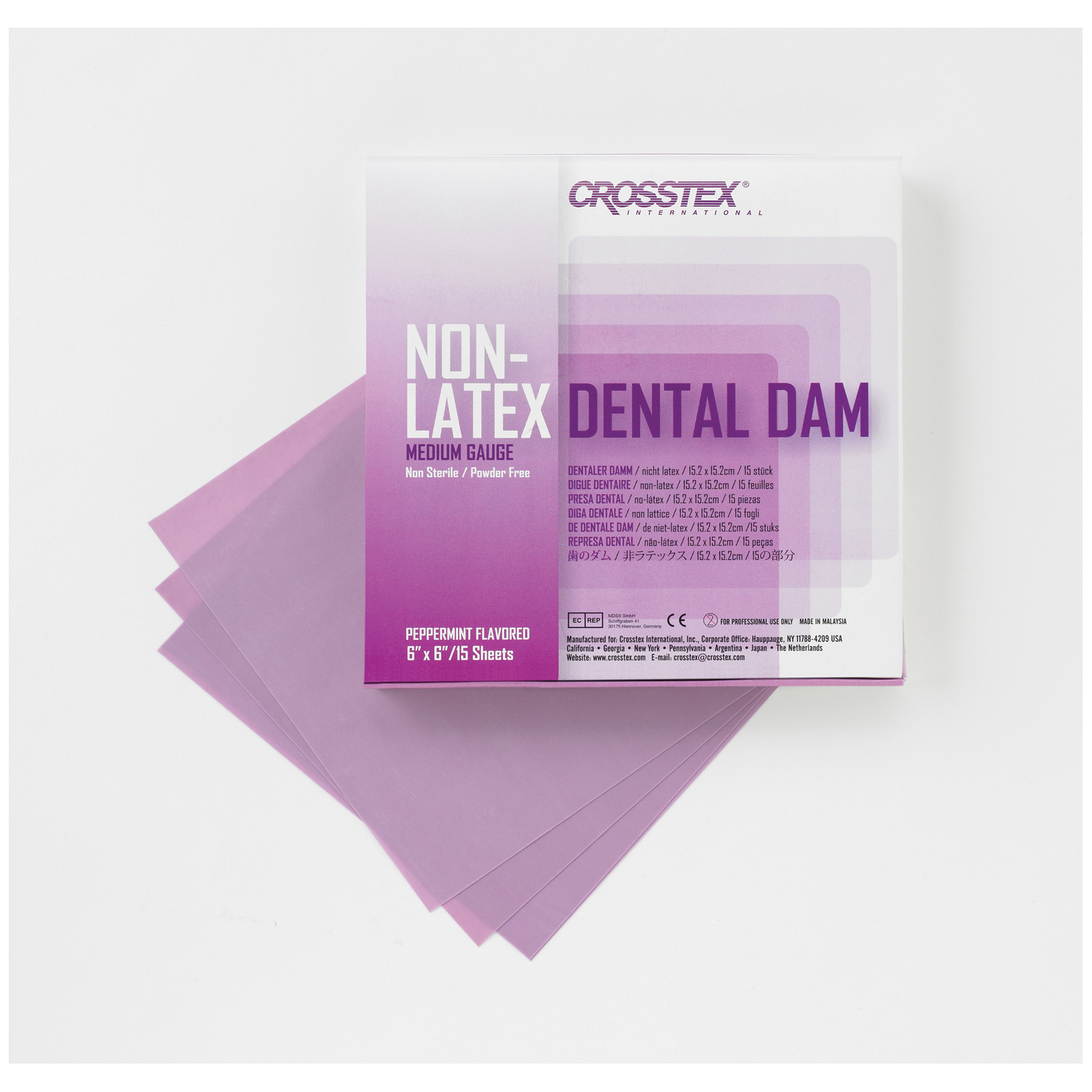 CROSSTEX DENTAL DAM : 19500 BX $32.94 Stocked