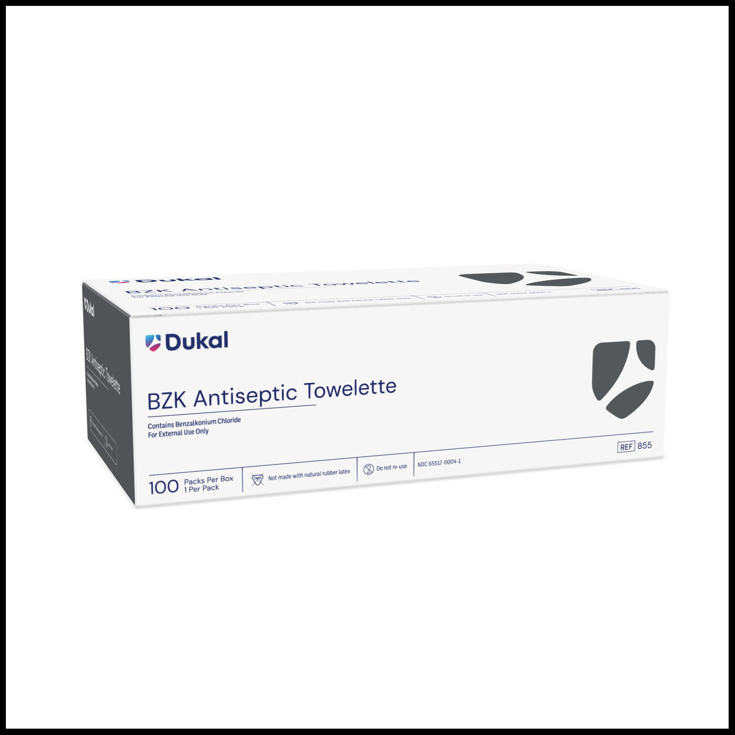 DUKAL BZK SWAB/TOWELETTE : 855 BX             $4.97 Stocked