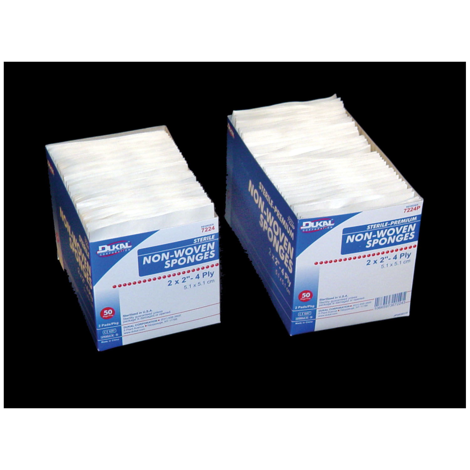 DUKAL CLINISORB NON-WOVEN SPONGES : 7224 BX     $3.02 Stocked