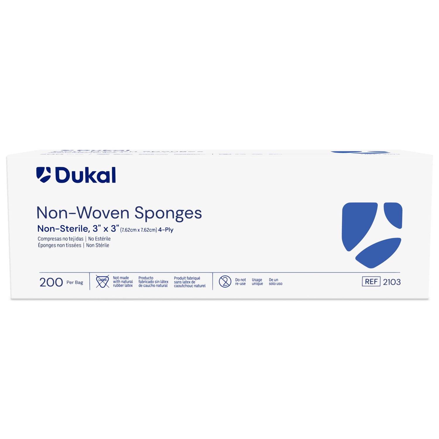 DUKAL CLINISORB NON-WOVEN SPONGES : 2103 BG                  $3.22 Stocked