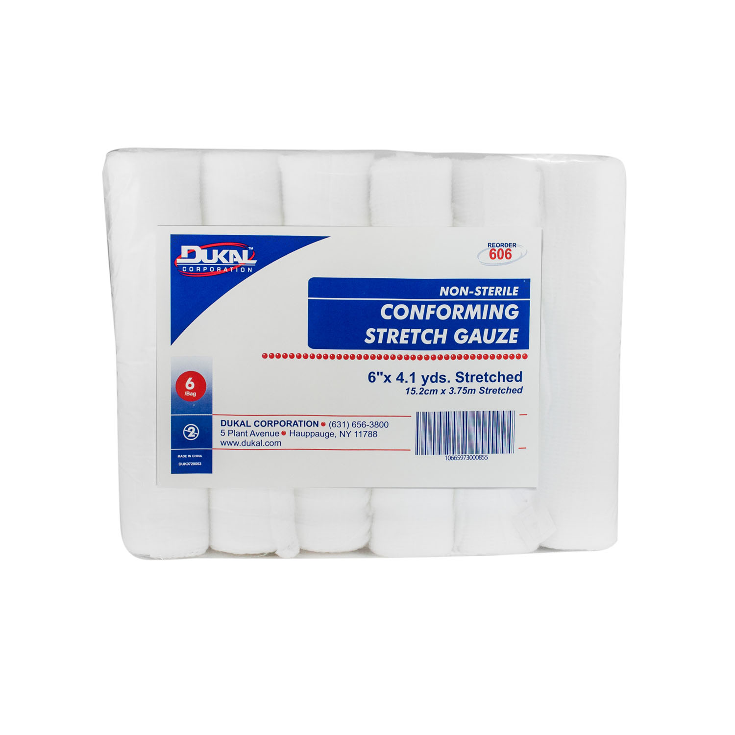 DUKAL CONFORMING STRETCH GAUZE : 606 BG                       $4.63 Stocked