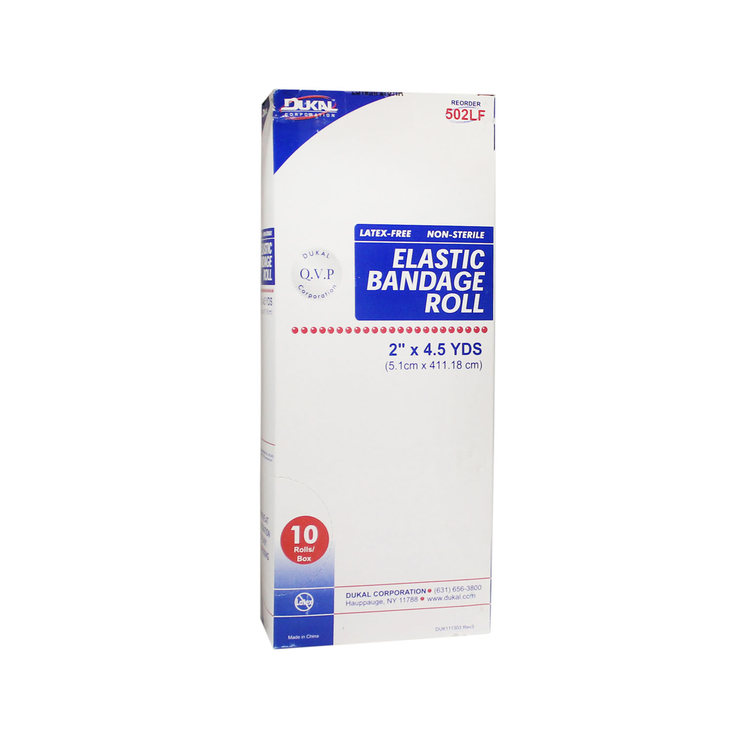 DUKAL ELASTIC BANDAGE : 502LF CS                                                                                                                                                                                                                               