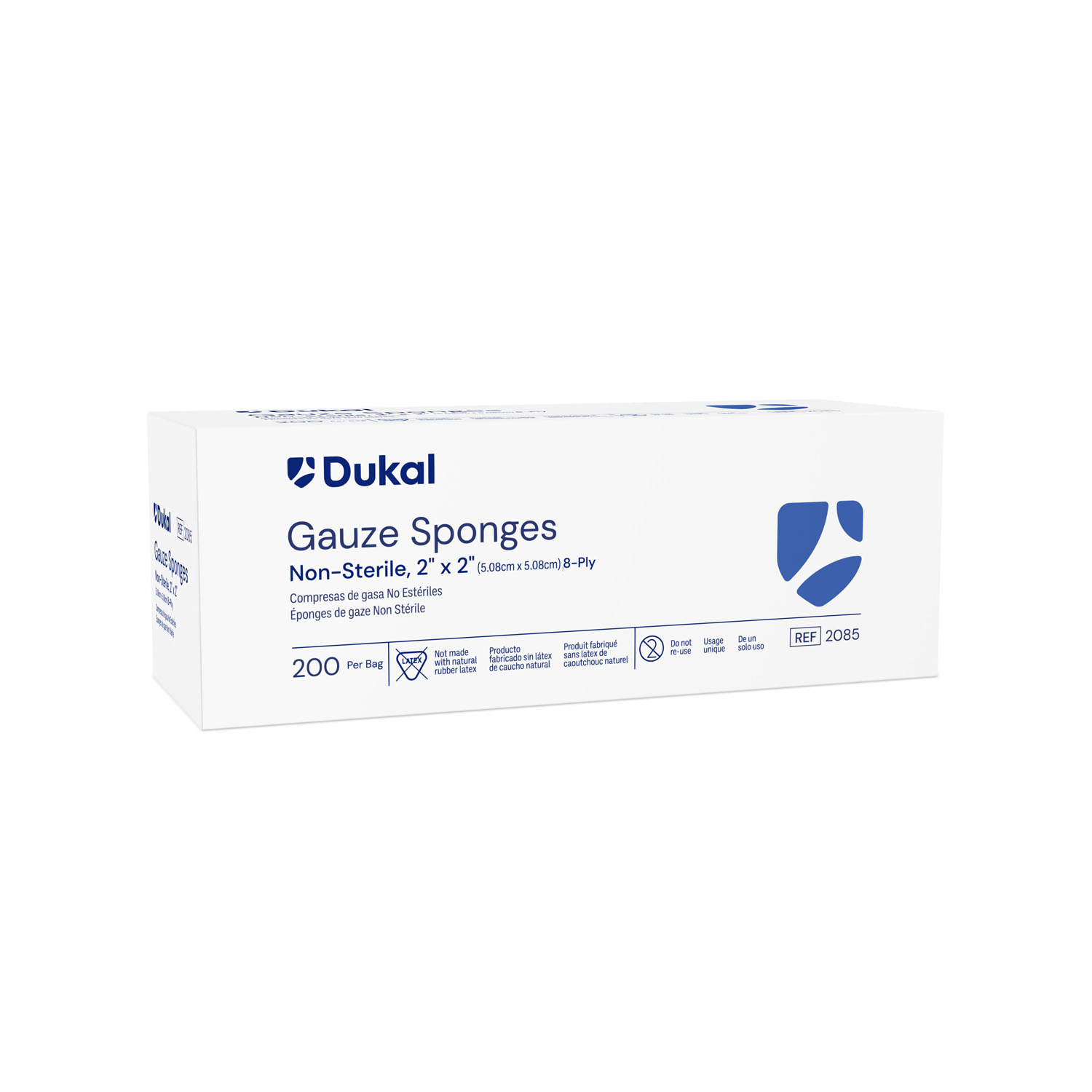 DUKAL WOVEN COTTON GAUZE SPONGES : 2085 BG       $1.66 Stocked