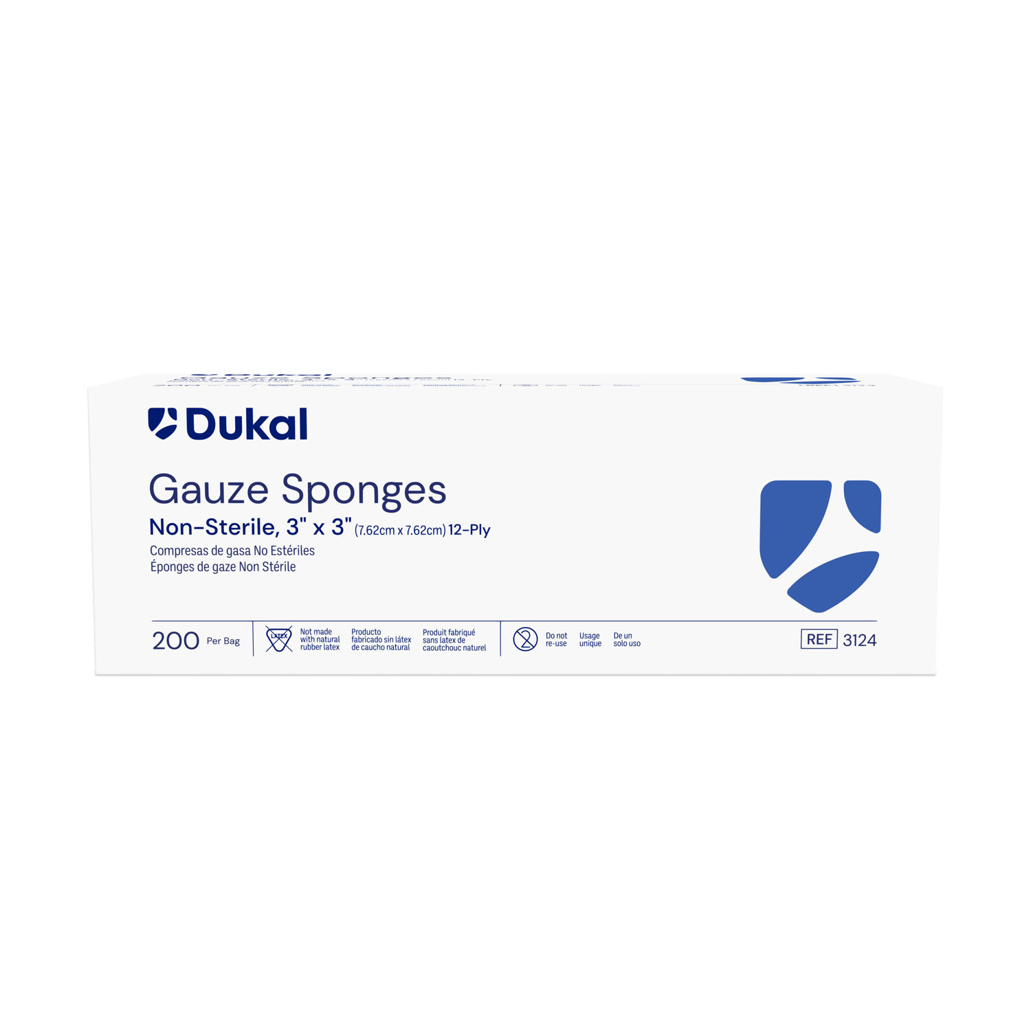 DUKAL WOVEN COTTON GAUZE SPONGES : 3124 BG               $4.91 Stocked