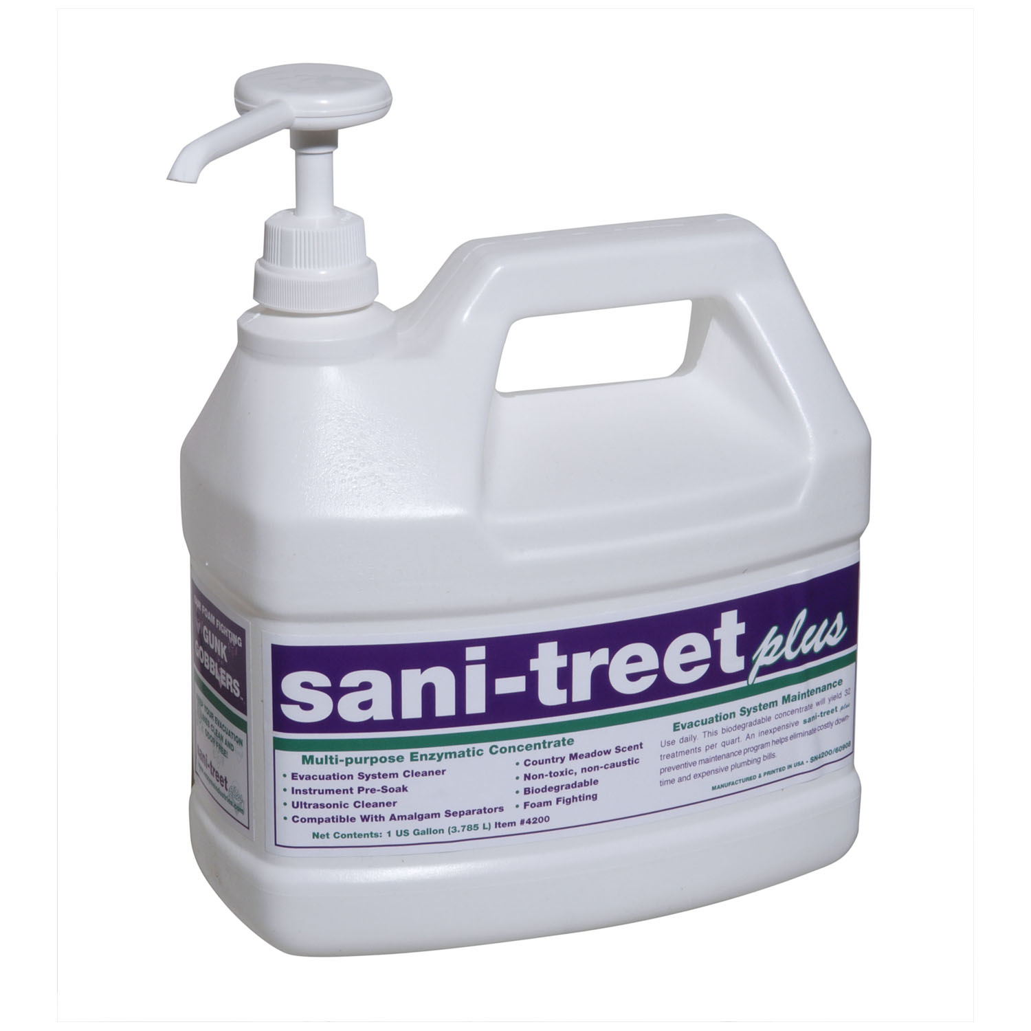 ENZYME INDUSTRIES SANI-TREET PLUS : 4200-NDC EA    $76.91 Stocked