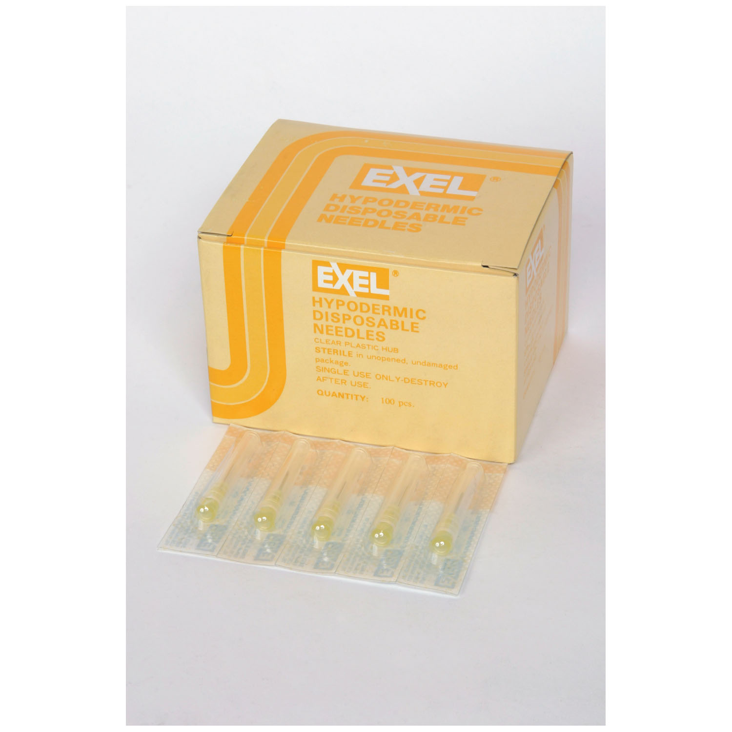 EXEL HYPODERMIC NEEDLES : 26431 BX                       $7.04 Stocked