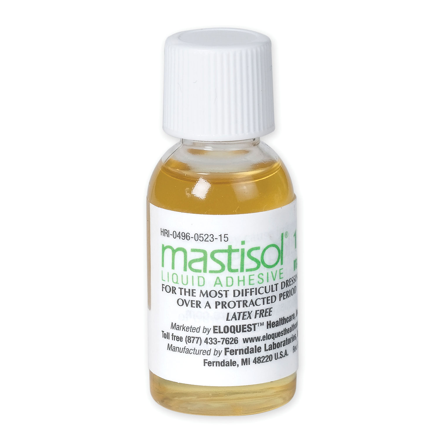 FERNDALE MASTISOL MEDICAL ADHESIVE : 0523-15 EA      $15.36 Stocked