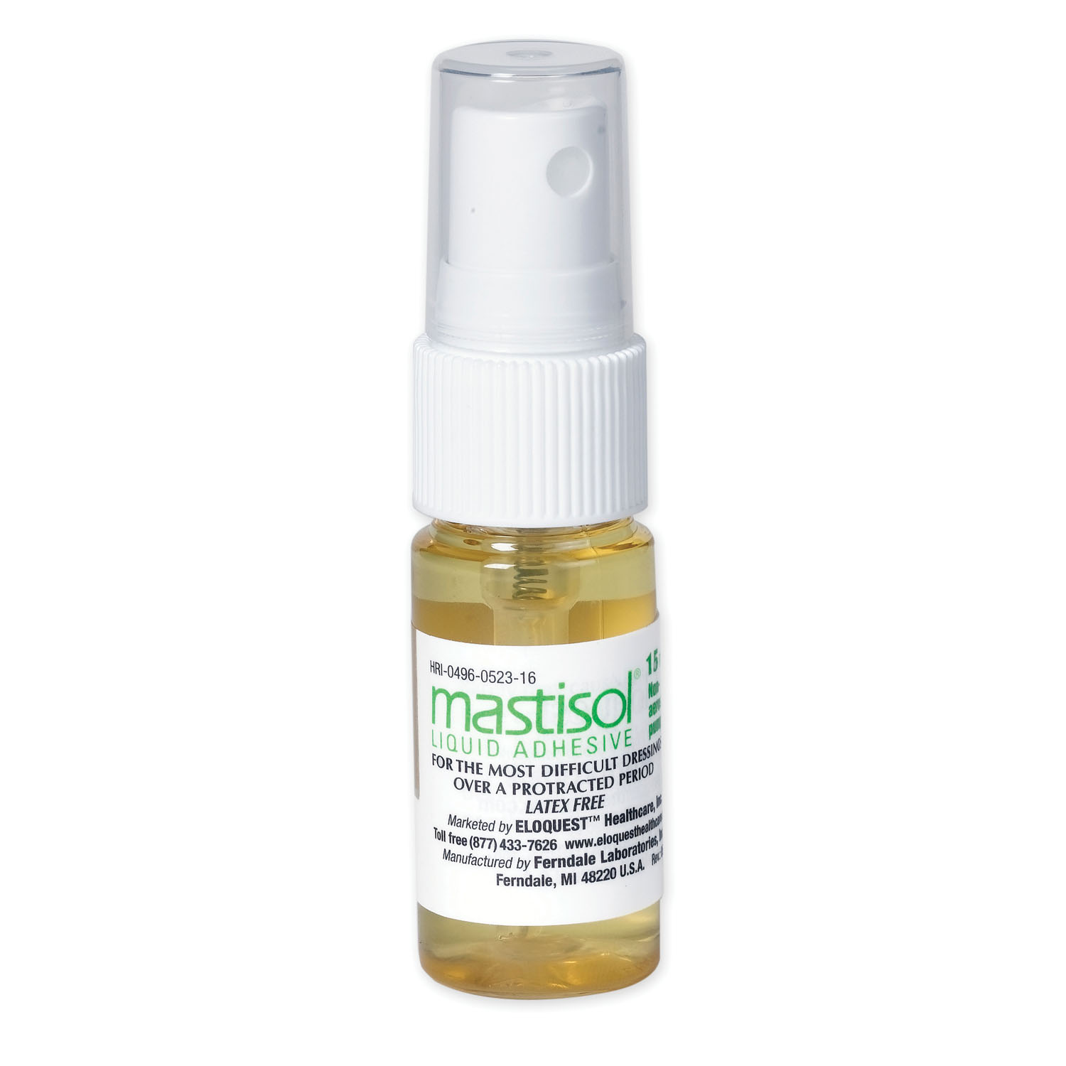 FERNDALE MASTISOL MEDICAL ADHESIVE : 0523-16 EA         $16.40 Stocked