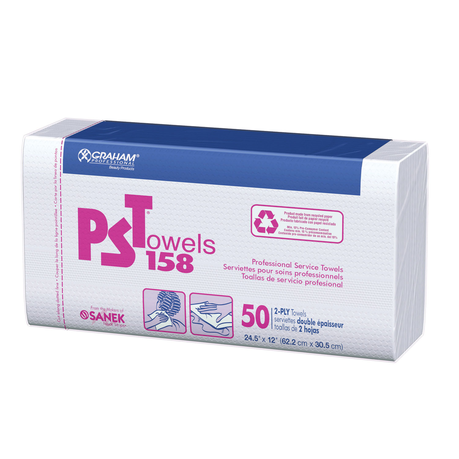 GRAHAM MEDICAL DENTAL TOWELS : 16159 PK         $2.82 Stocked