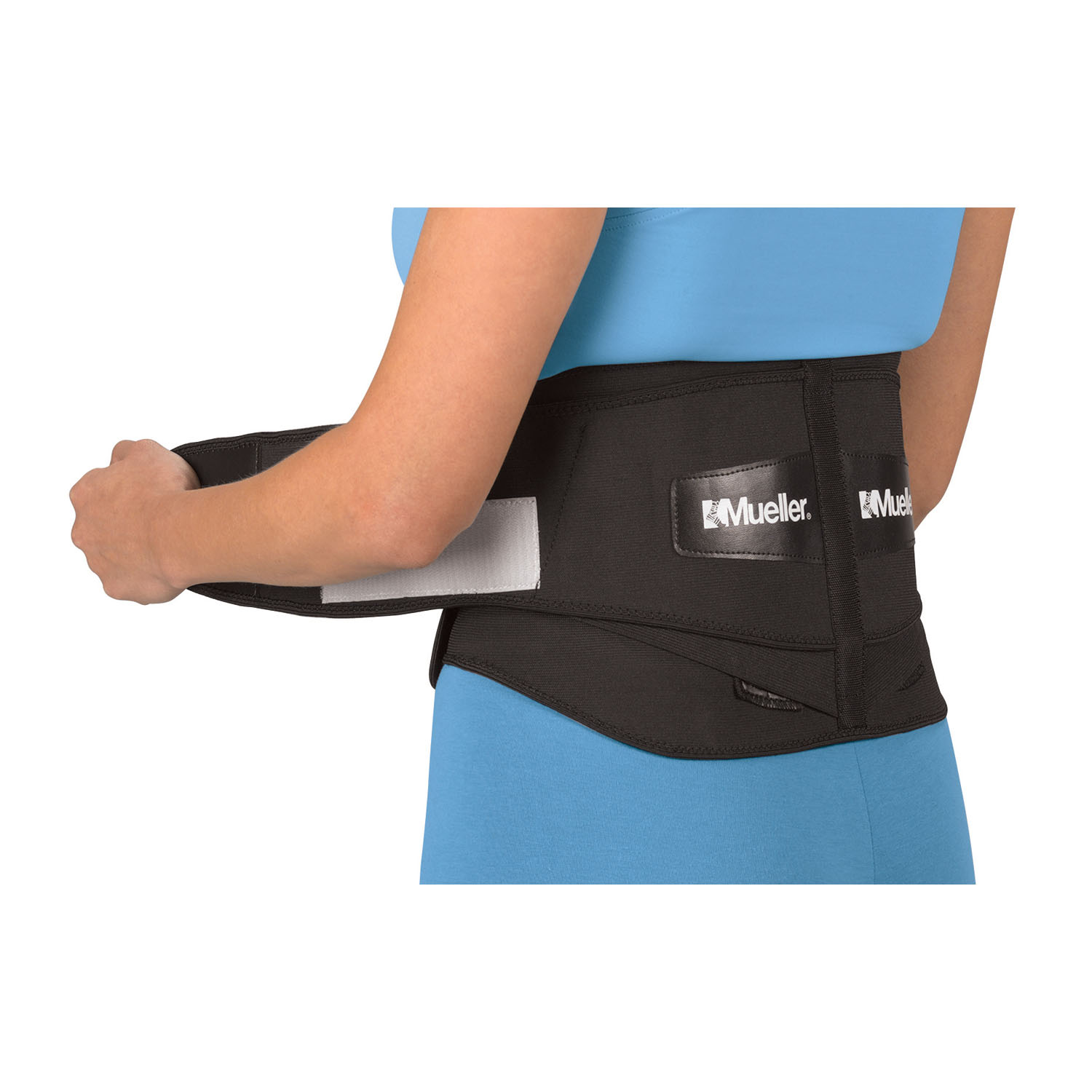 MUELLER LUMBAR BACK BRACE W/ REMOVABLE PAD : 255 EA $24.09 Stocked